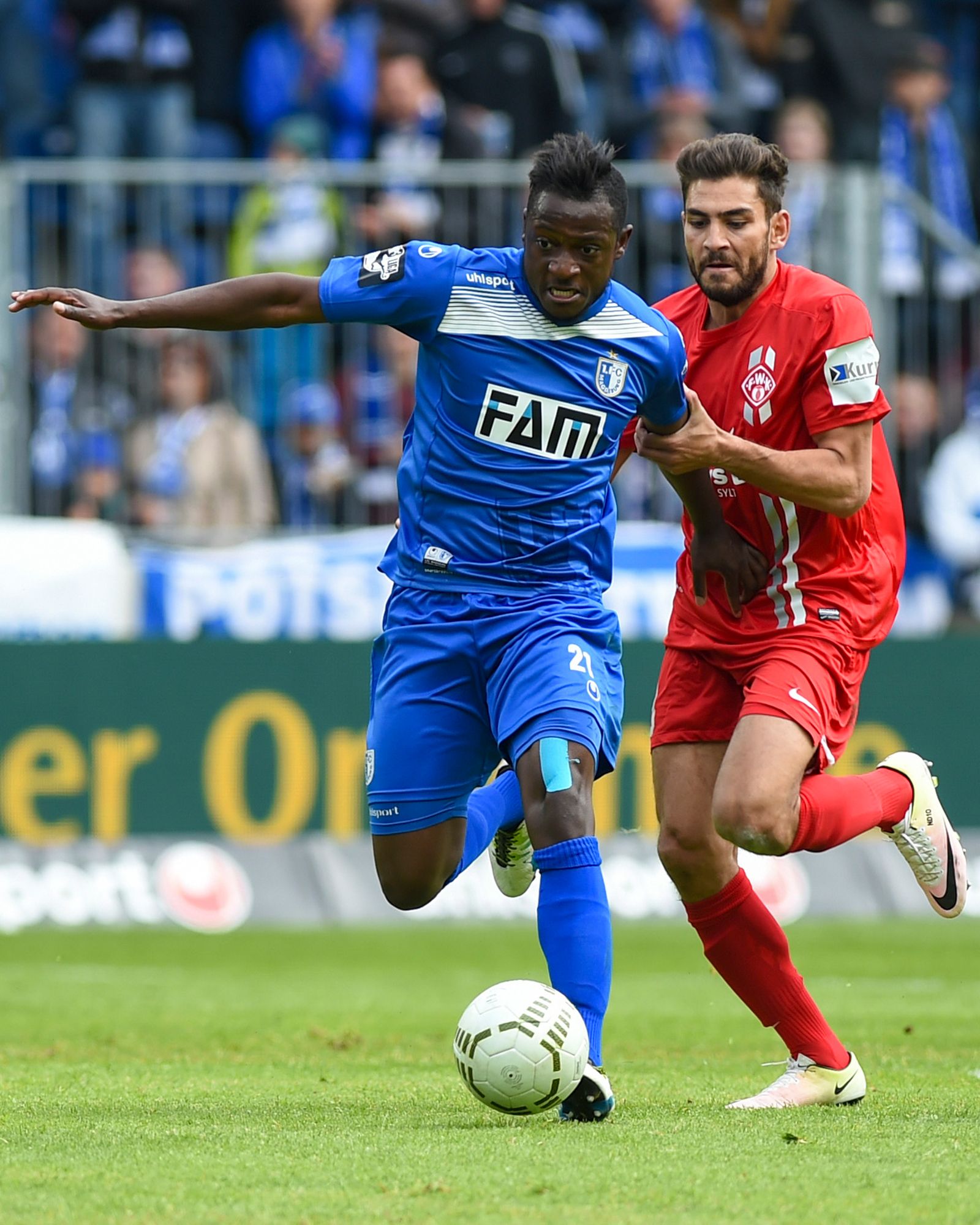 David Kinsombi. Foto: Sportfotos-MD