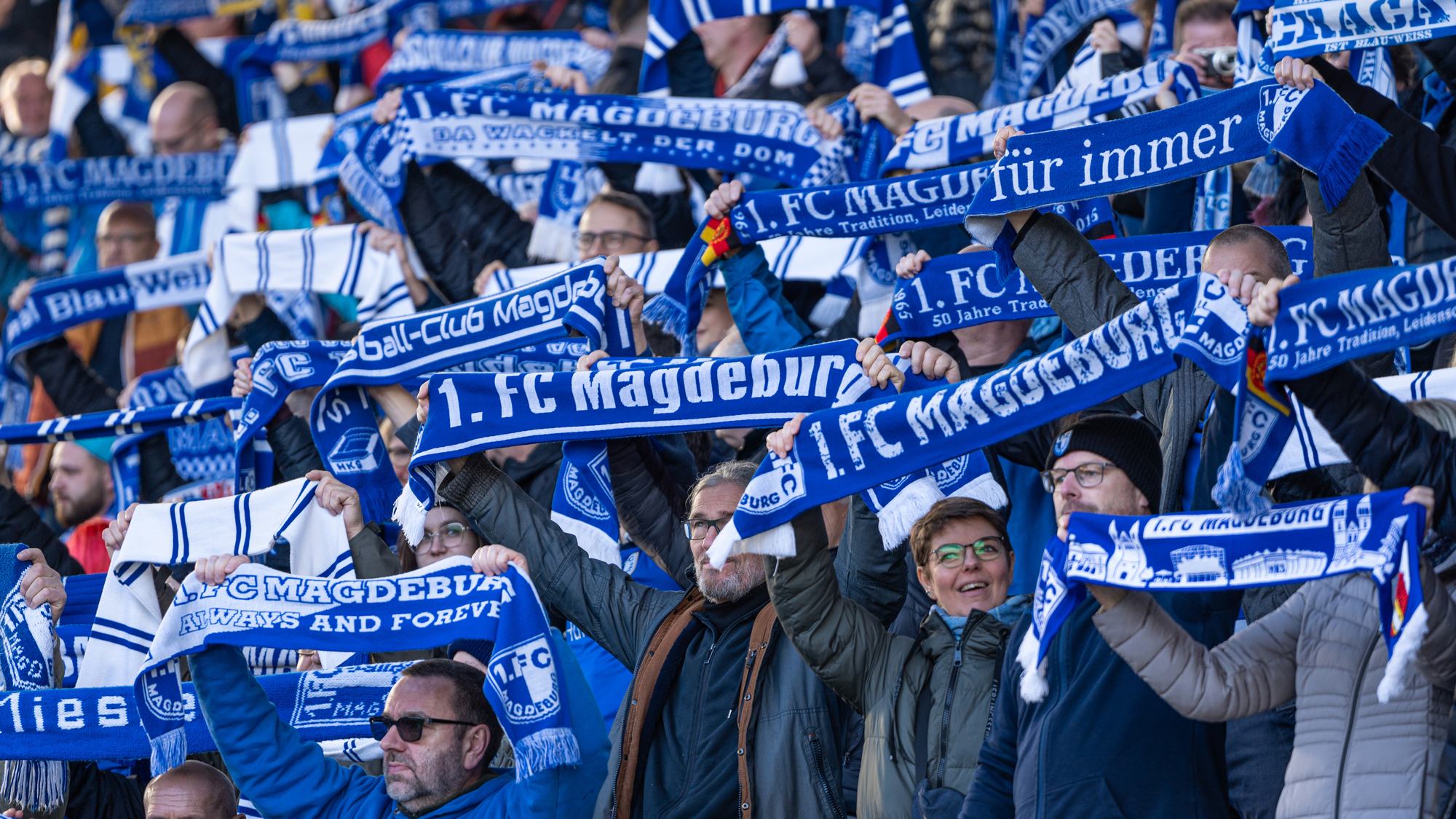 Fanblock 1. FC Magdeburg