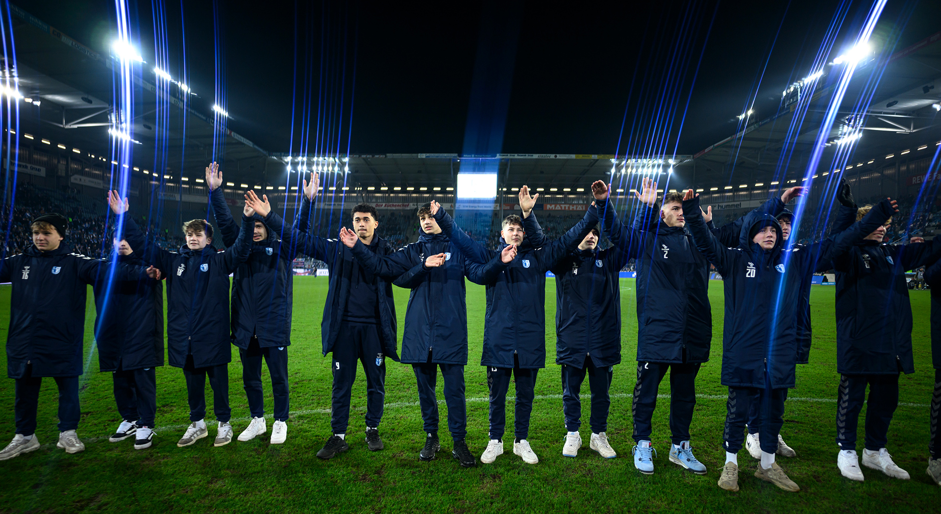 U15 feiert vor Block U