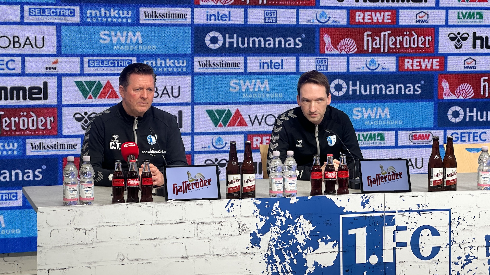 Christian Titz(links) und Manuel Holscher(rechts)