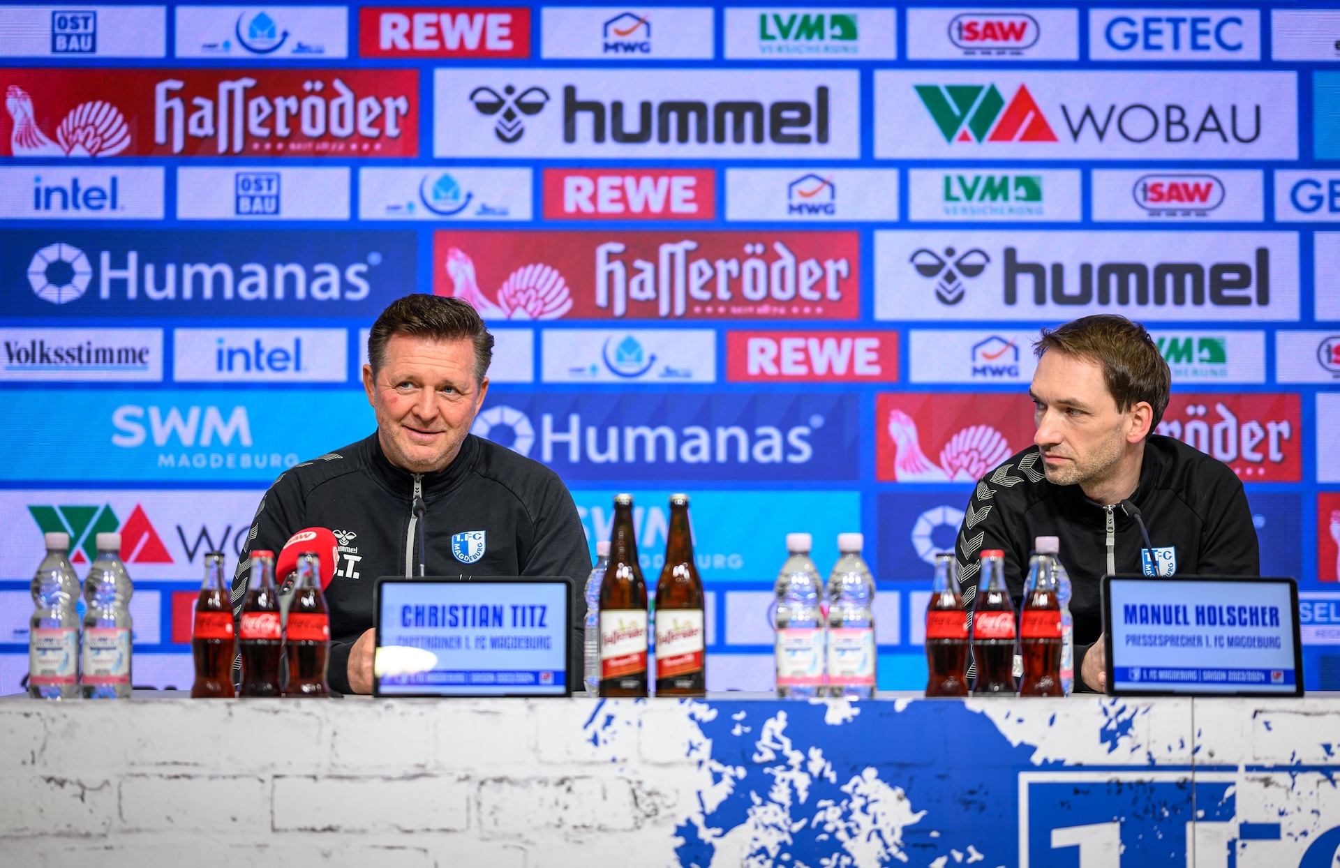 Christian Titz(links) und Manuel Holscher(rechts)