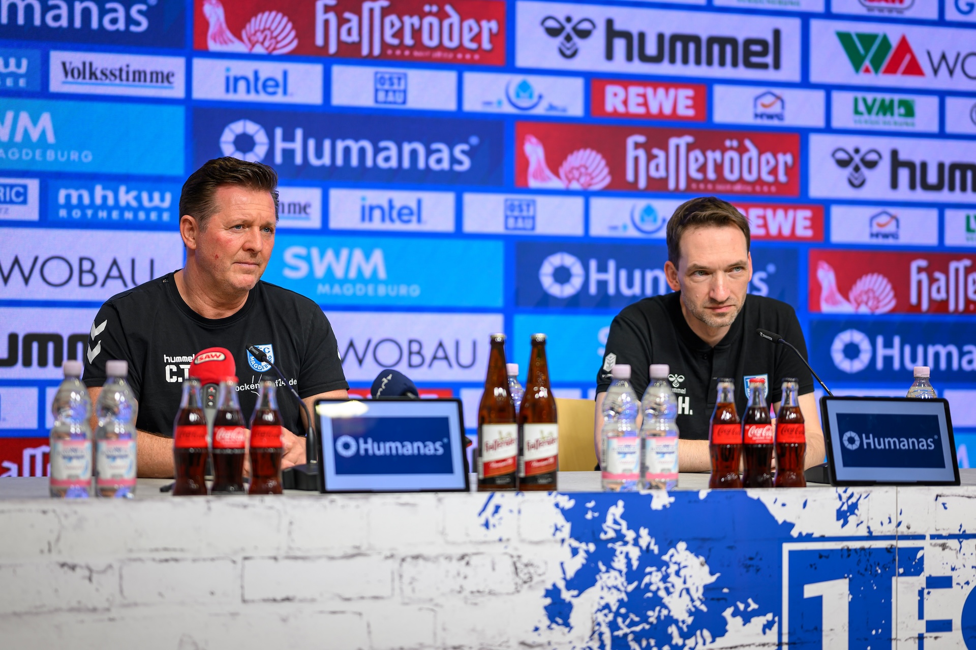 Christian Titz(links) und Manuel Holscher(rechts)