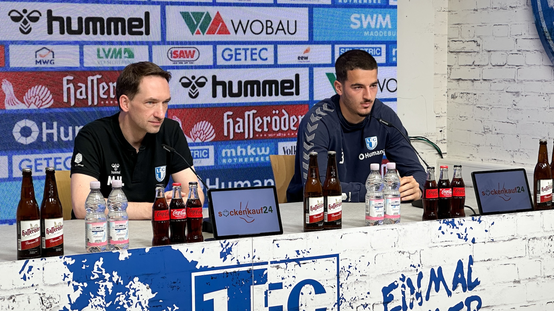 Manuel Holscher(links) und Andi Hoti(rechts)