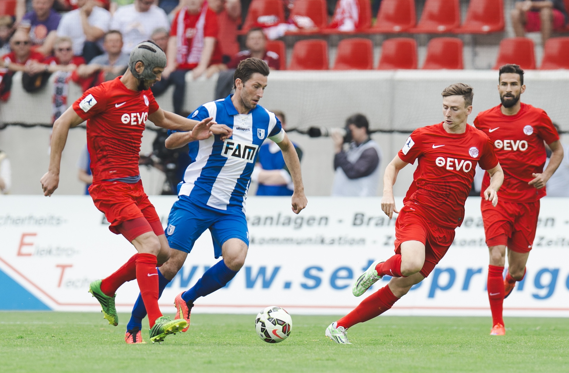 Der FCM traf zuletzt im Jahr 2015 auf Kickers Offenbach.