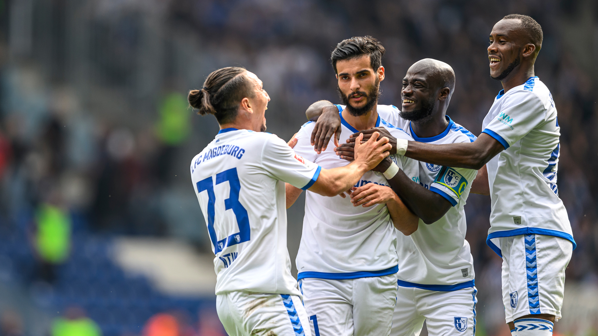Gegen Hertha BSC gelang dem FCM der höchste Saisonsieg.