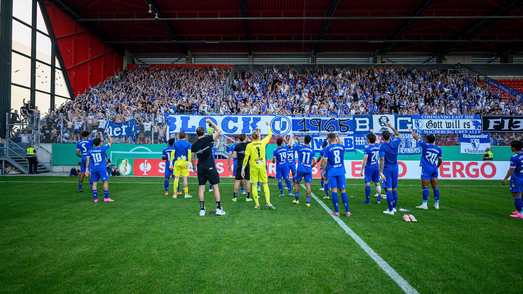 Im DFB-Pokal 1. Hauptrunde siegte der Club 2023 mit 2:1 in Regensburg.