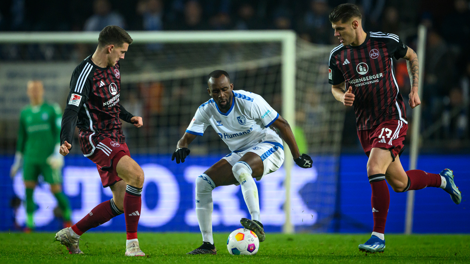 Silas Gnaka gegen Nürnberg