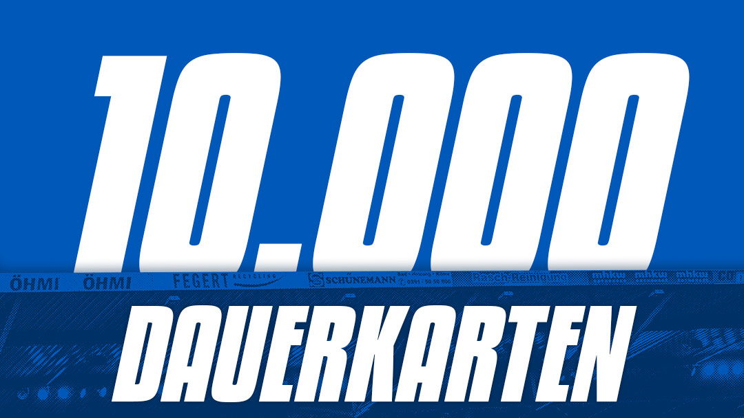 10.000 Dauerkarten verkauft