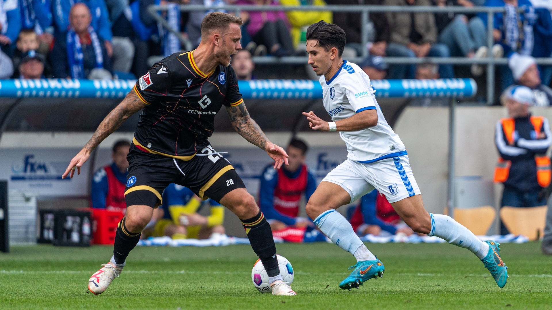 Jason Ceka gegen KSC