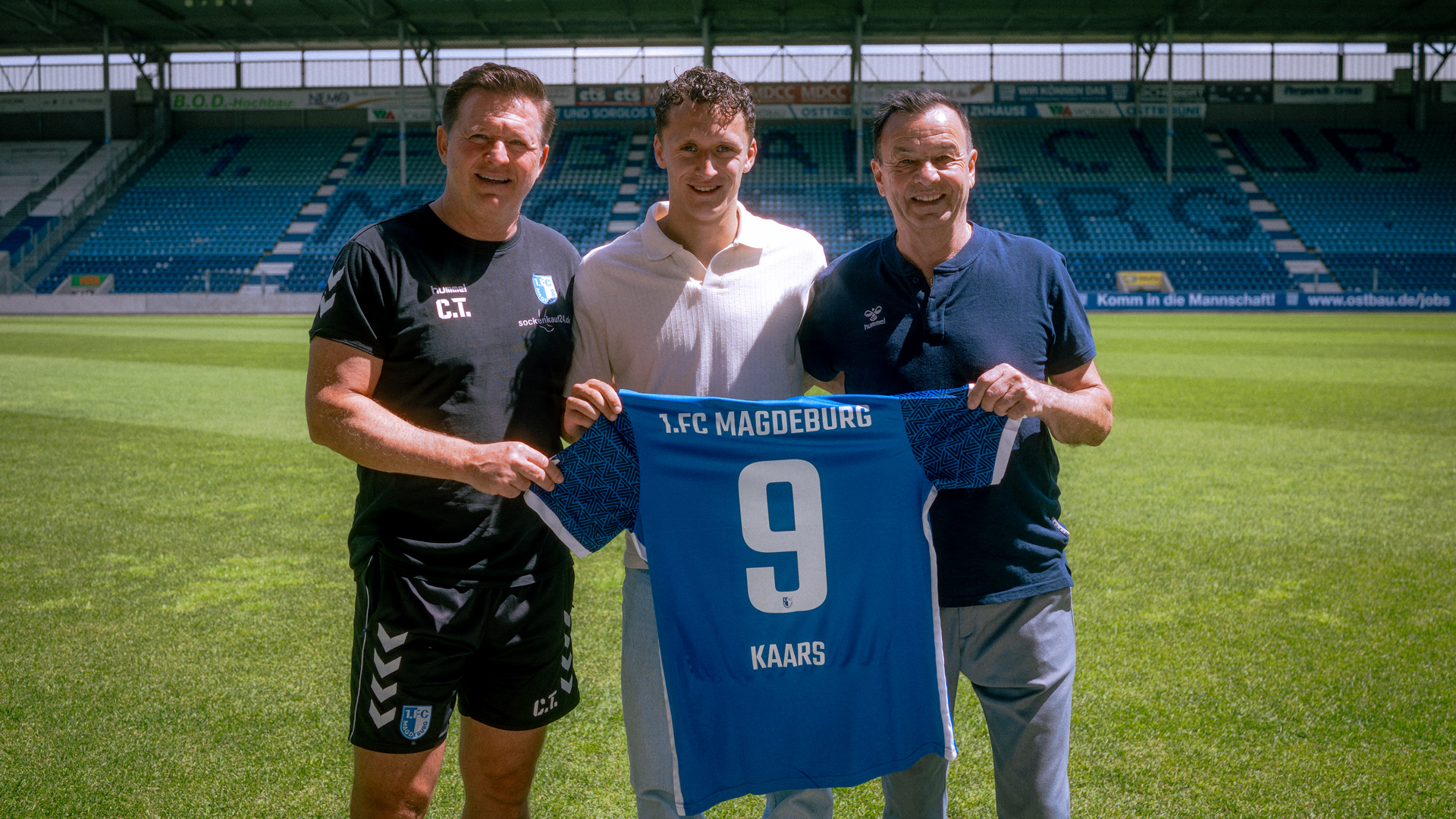 Christian Titz(links), Martijn Kaars(mittig) und Otmar Schork(rechts)