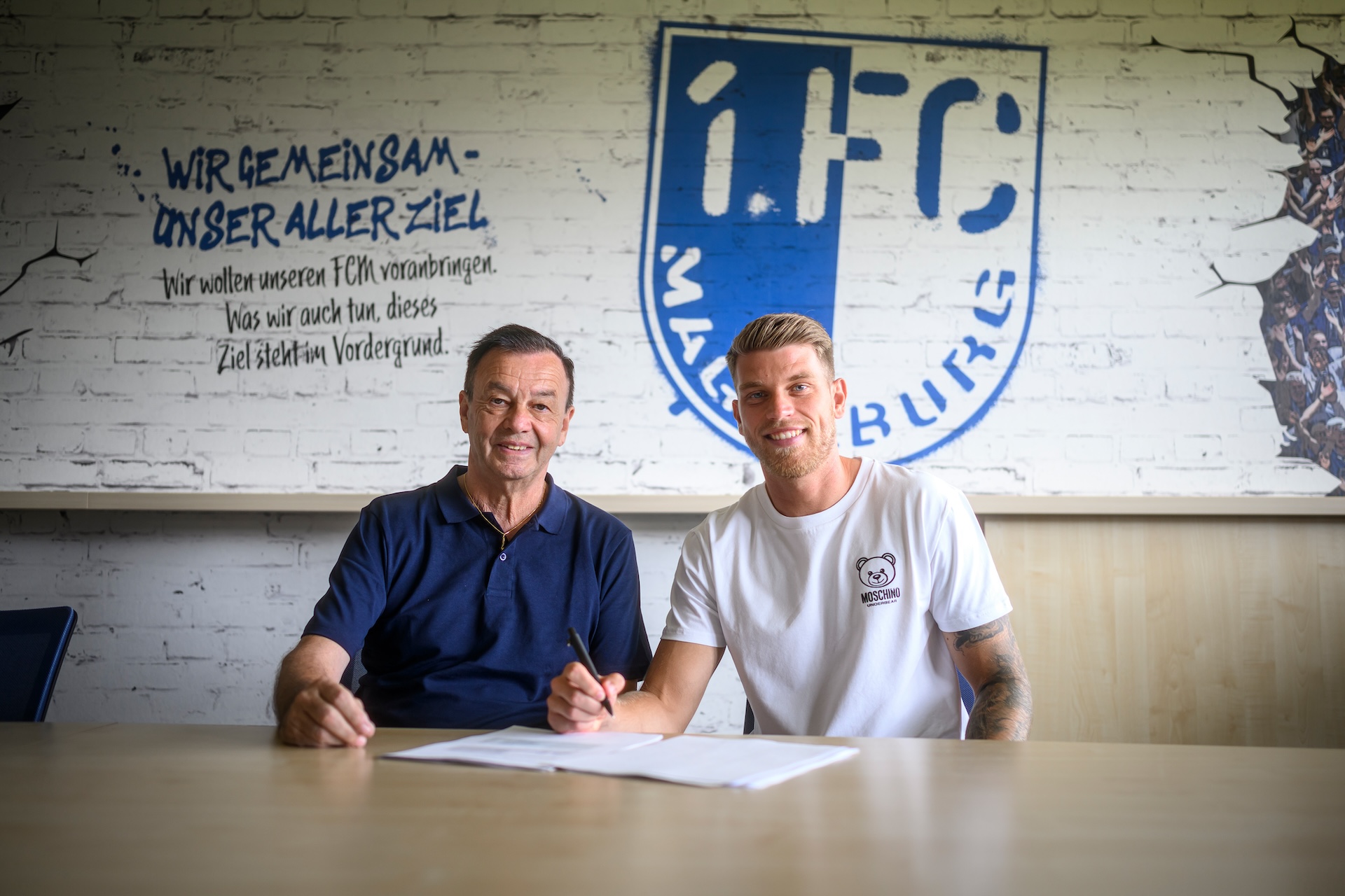 Otmar Schork(links) und Marcus Mathisen(rechts)