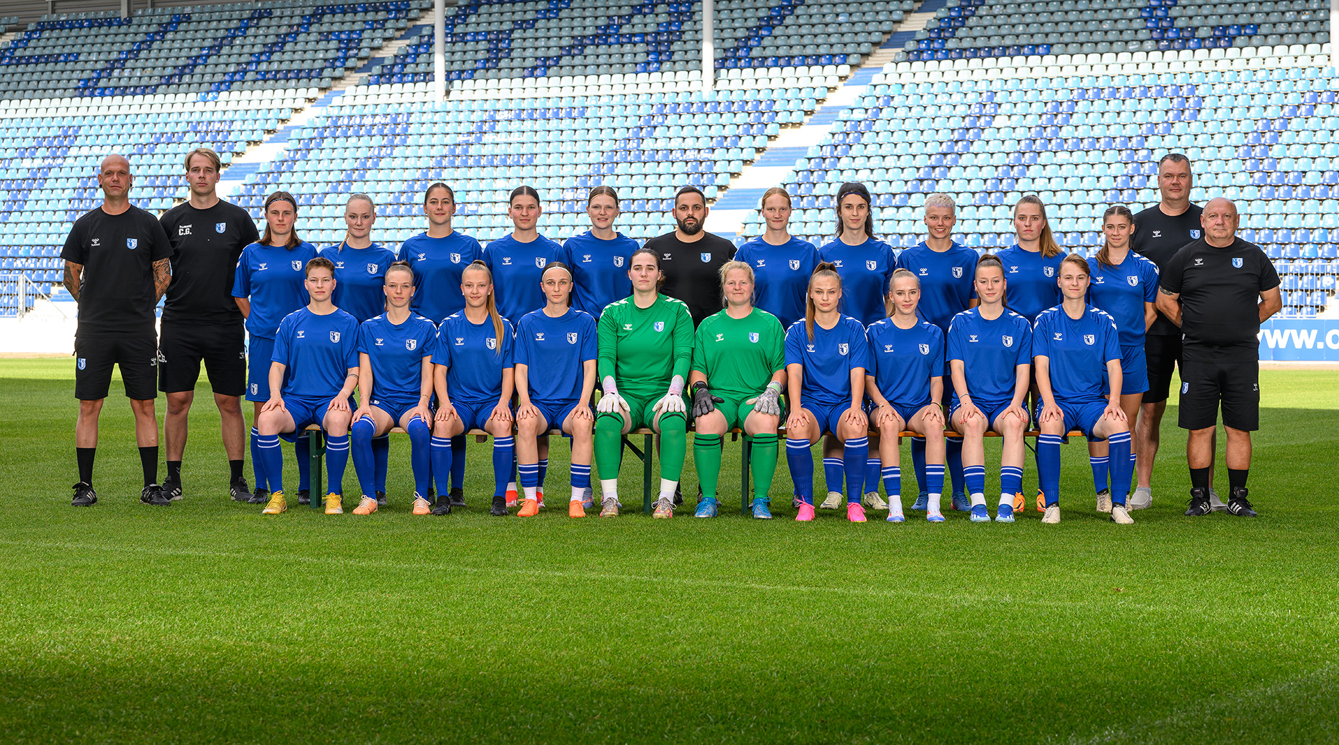 Mannschaftsfoto FCM Frauen