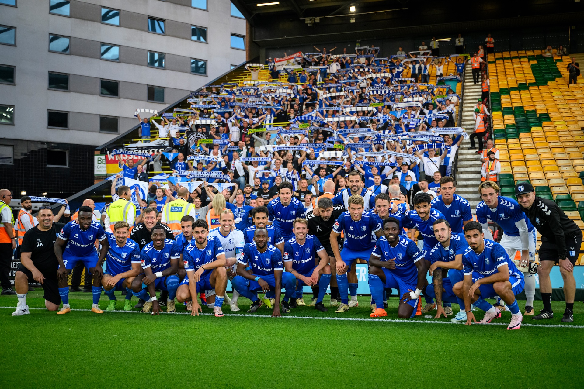 1. FC Magdeburg bei Norwich