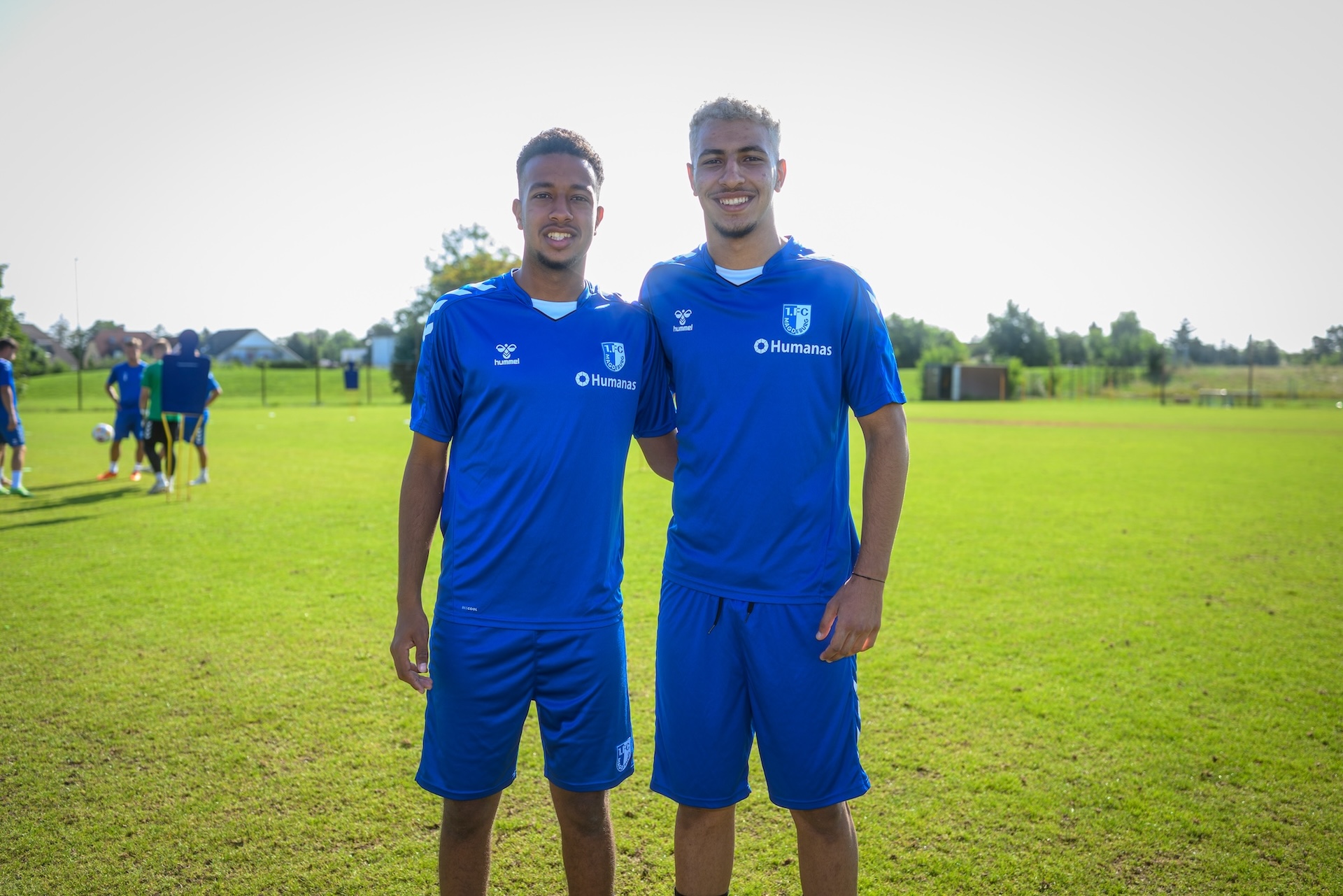 Anas Wael(links) und Karim Said(rechts)