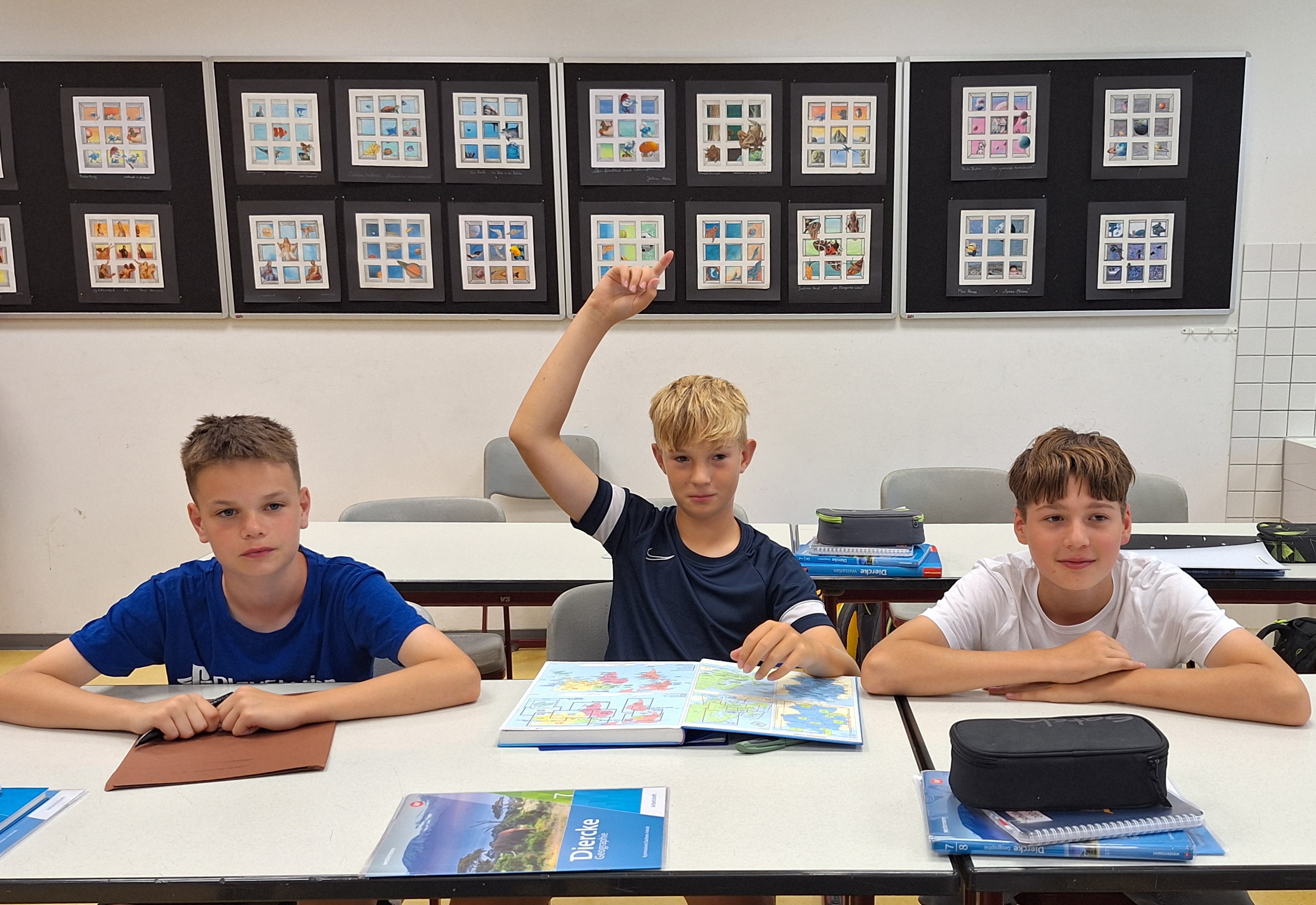 neue Schüler am Sportgymnasium