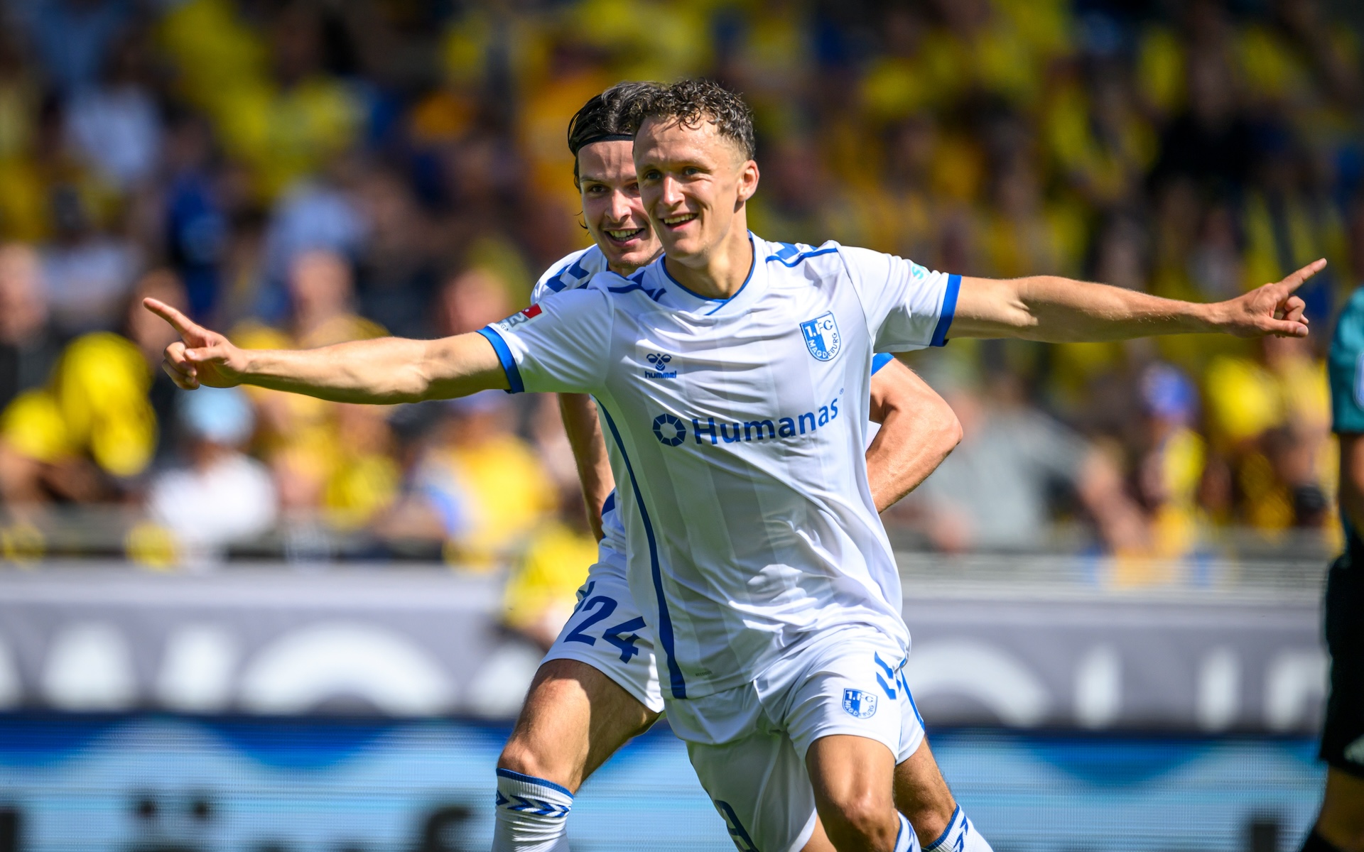 Martijn Kaars bejubelt seinen Treffer