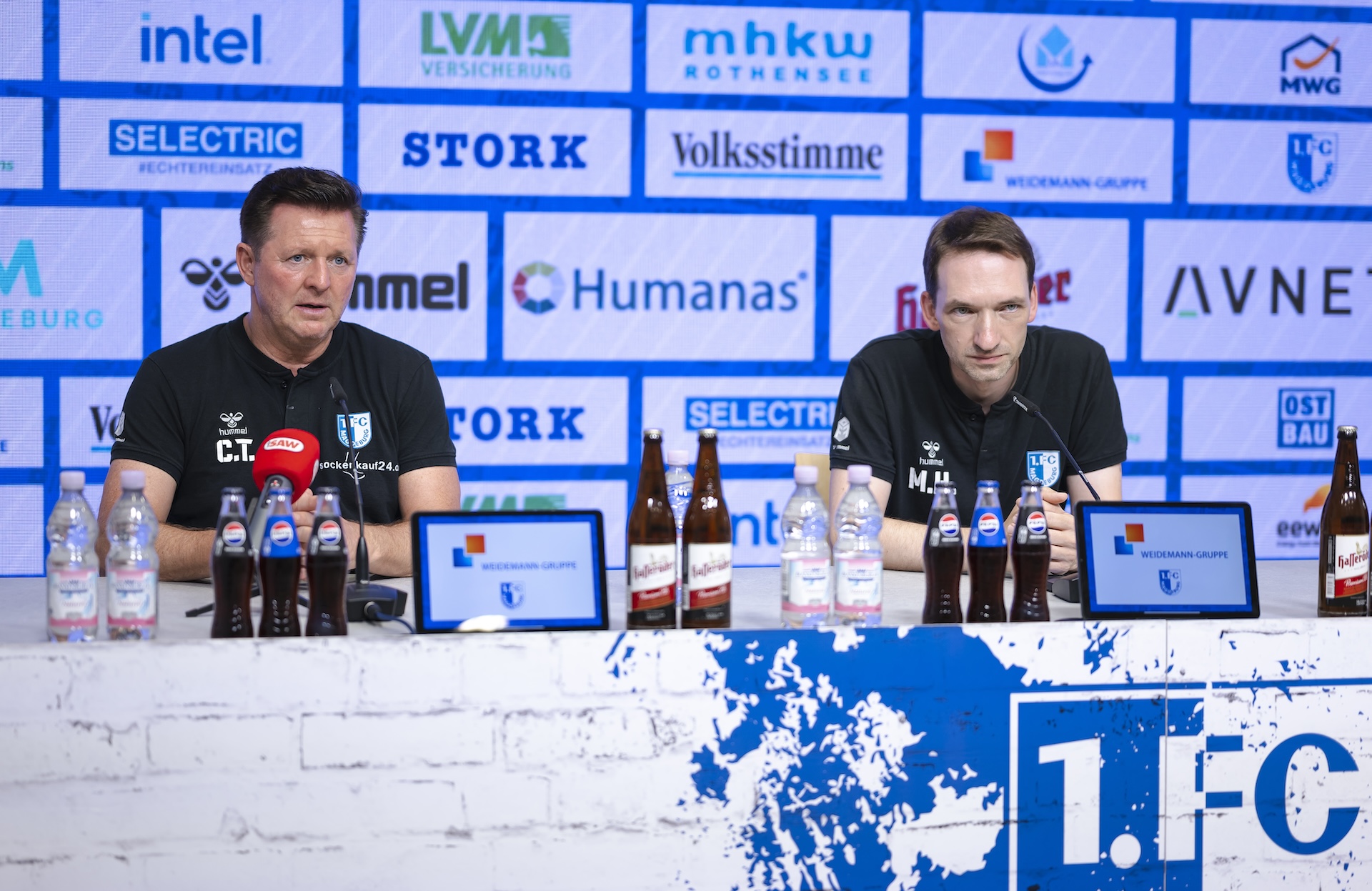 Christian Titz(links) und Manuel Holscher(rechts)