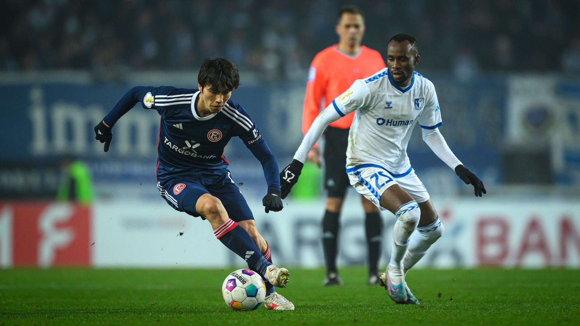 In der vergangenen Saison schied der FCM im Achtelfinale gegen Fortuna Düsseldorf aus dem DFB-Pokal aus.