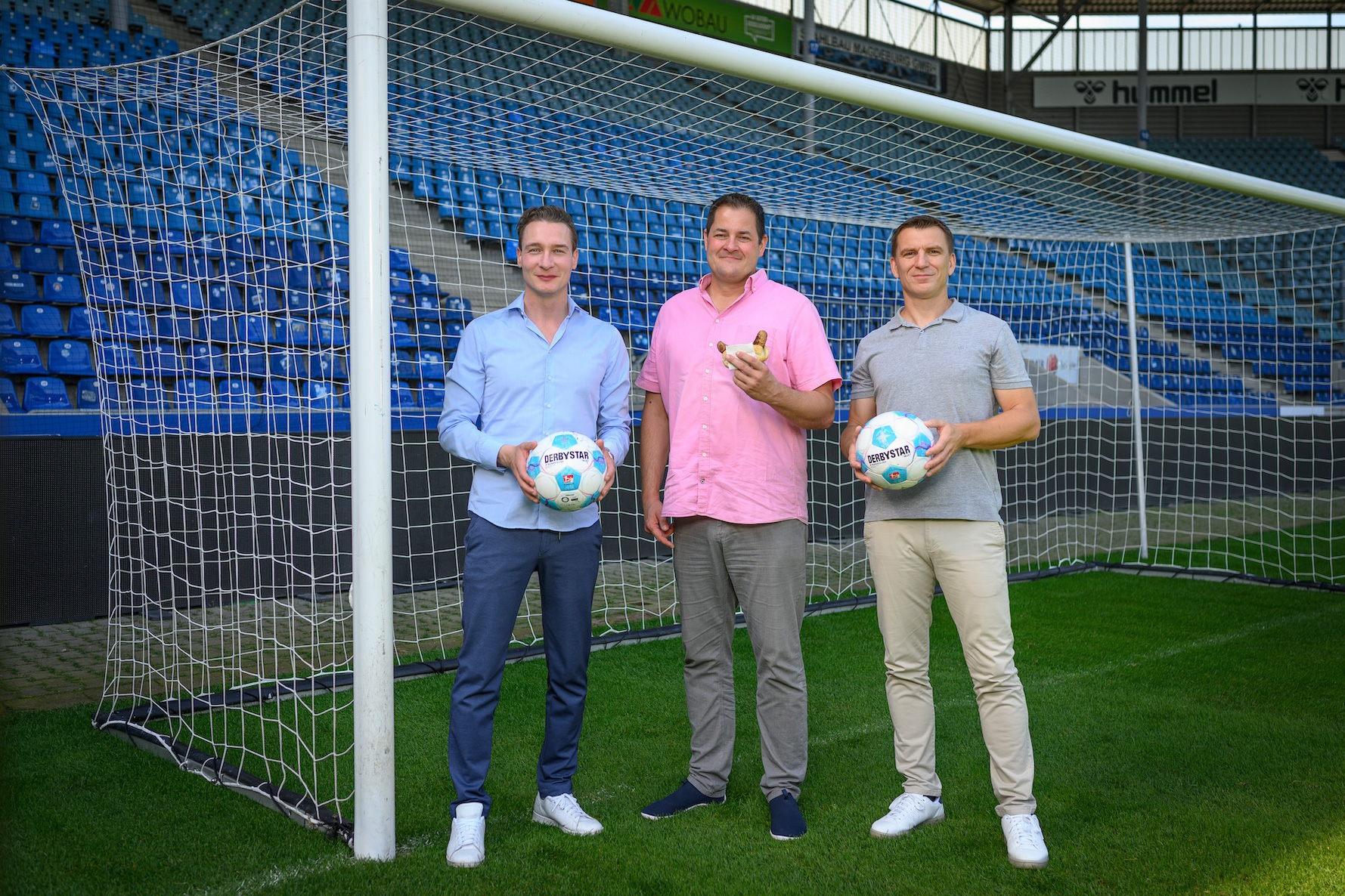 Von links: Martin Geisthard, Sebastian Kamm und Hendrik Thunack