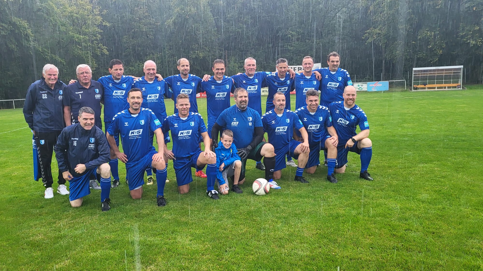 Gruppenfoto Traditionsmannschaft