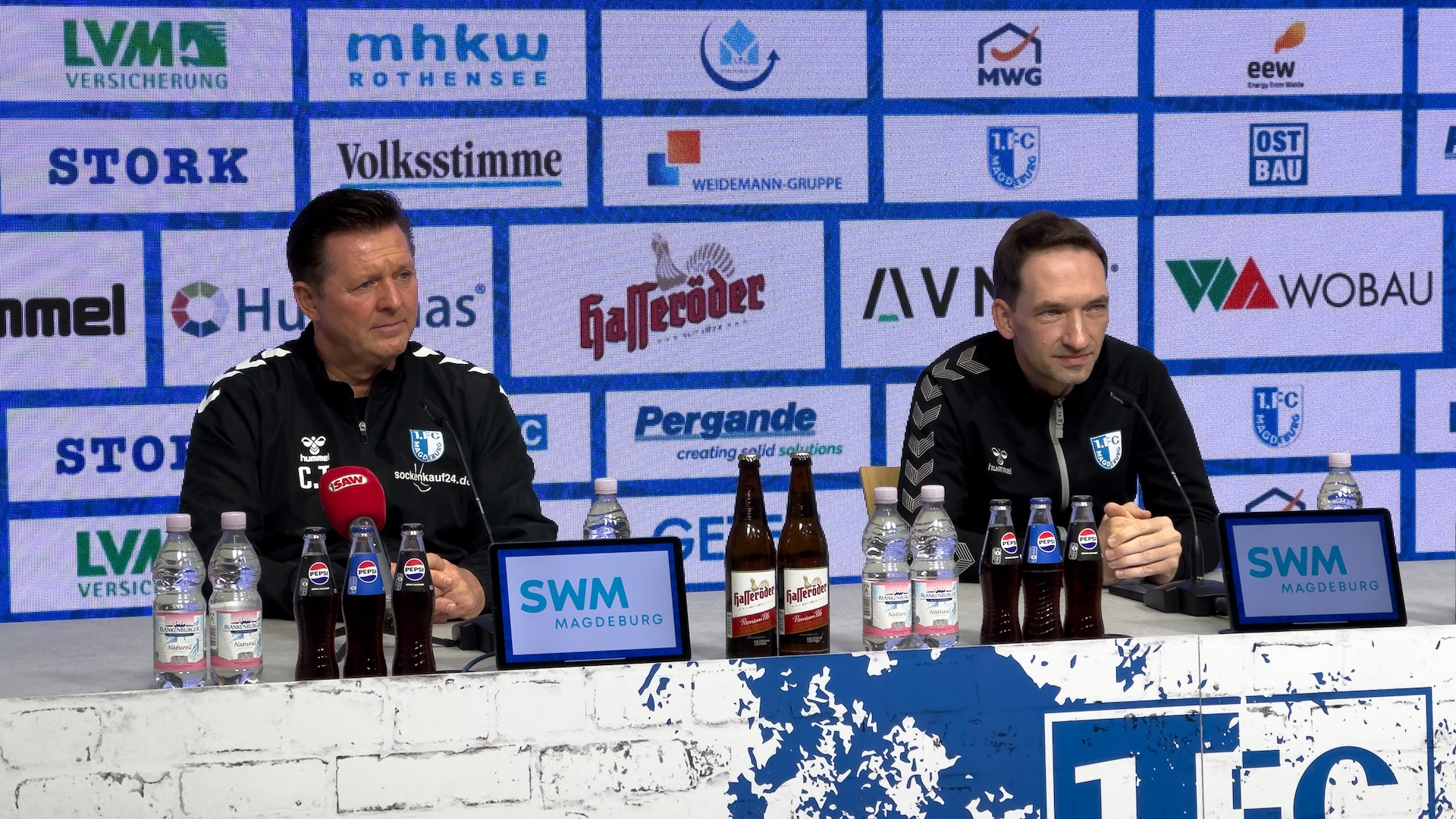 Christian Titz(links) und Manuel Holscher(rechts)