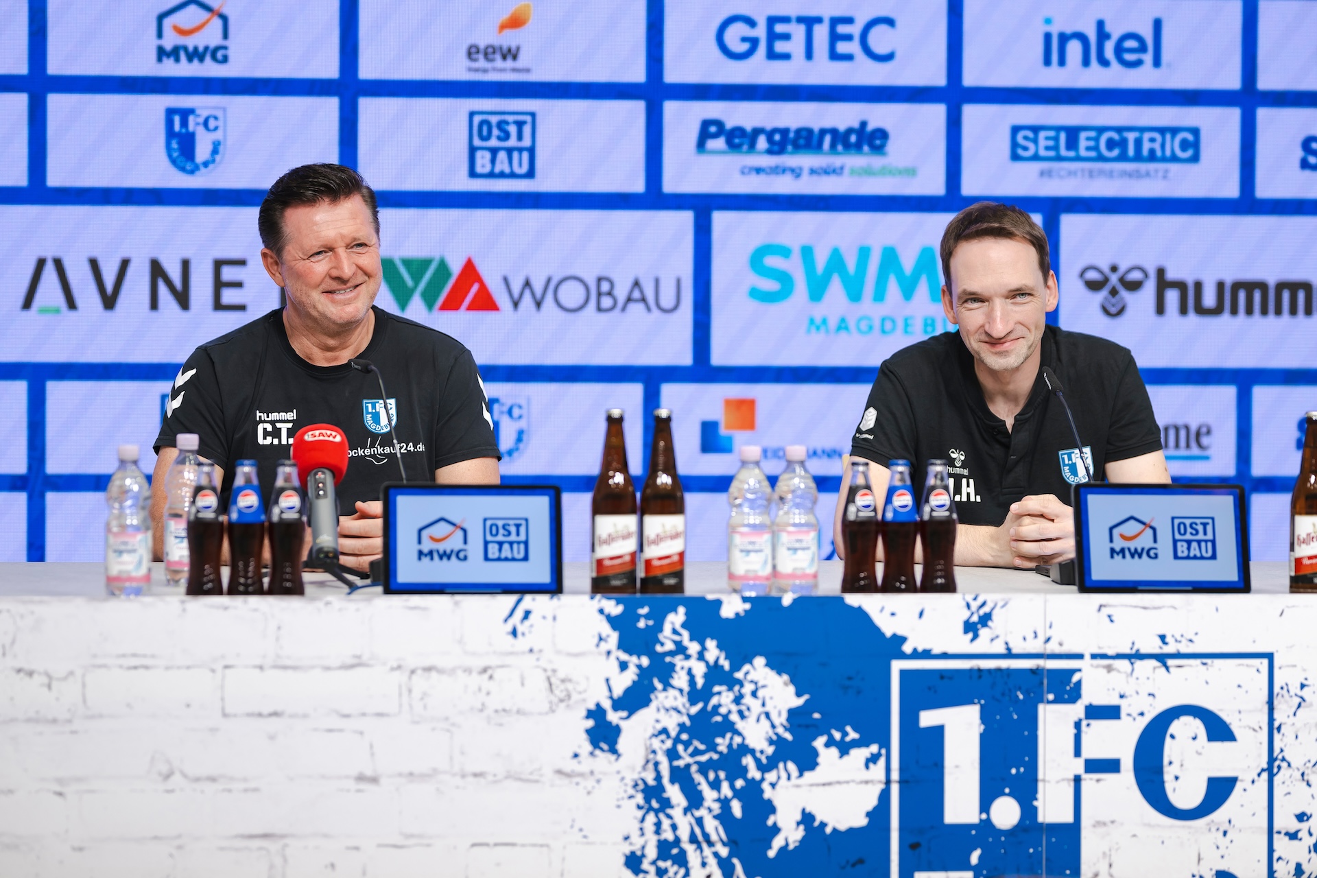 Von Links: Christian Titz und Manuel Holscher