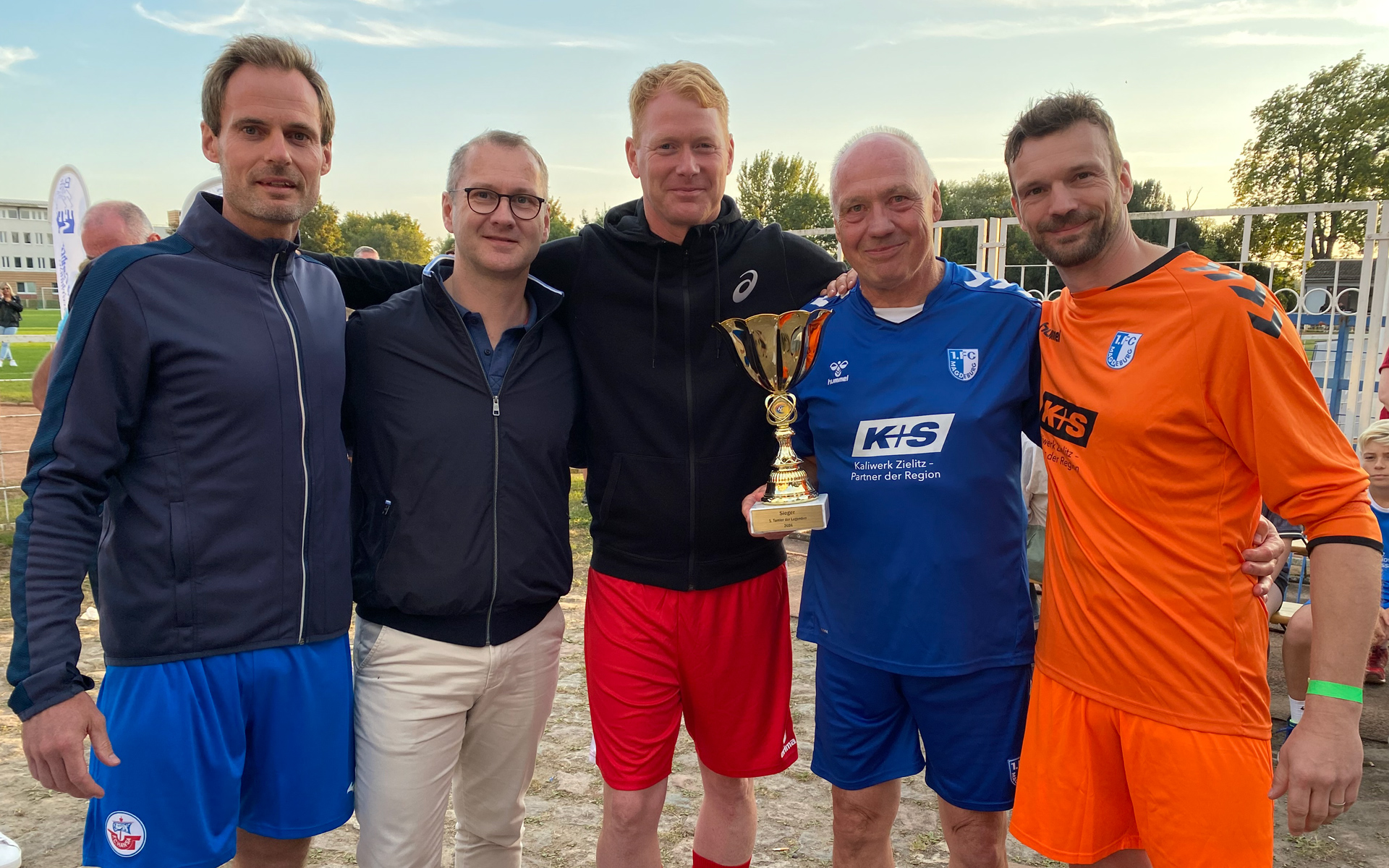 Gruppenfoto Traditionsmannschaft
