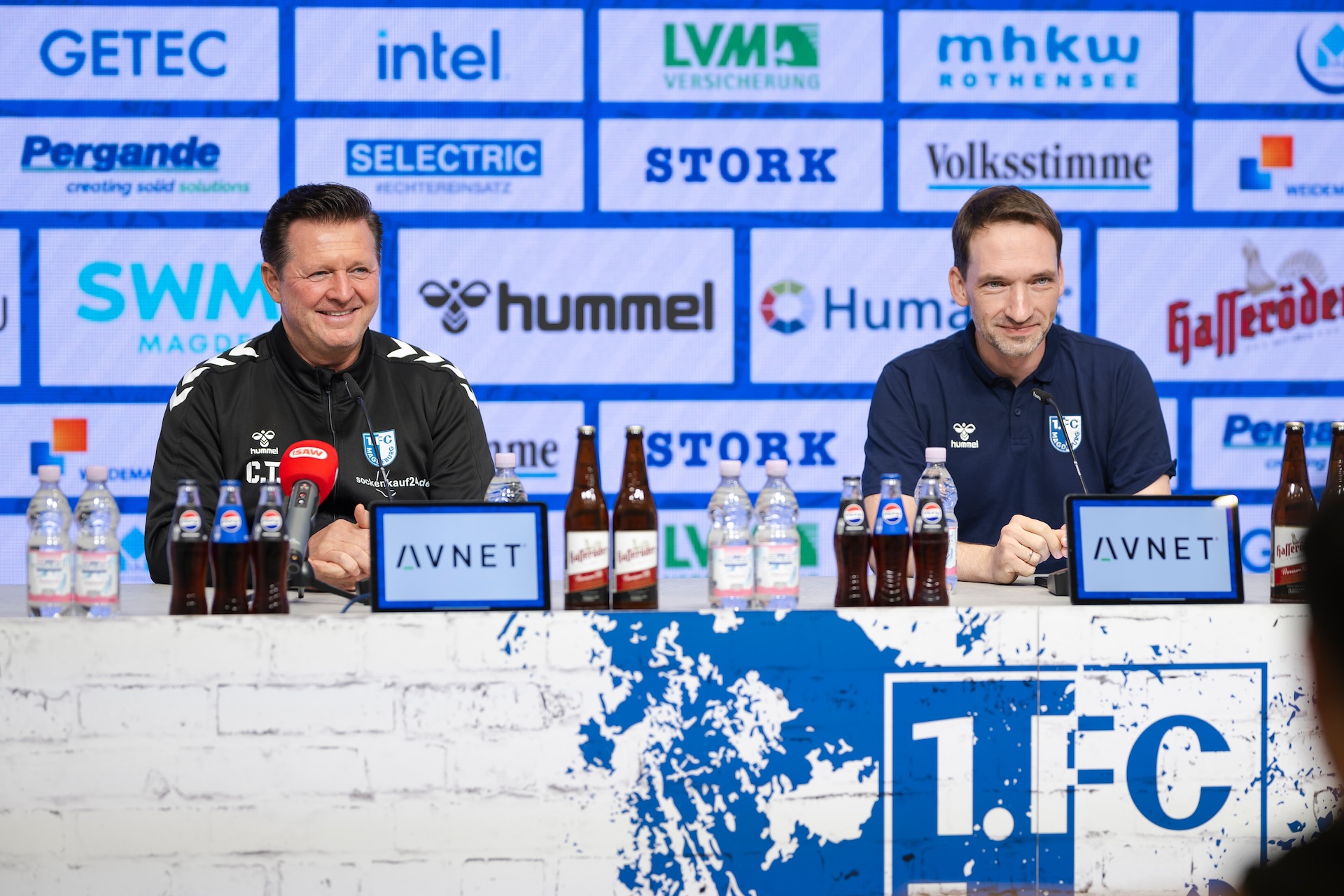 Christian Titz(links) und Manuel Holscher(rechts)