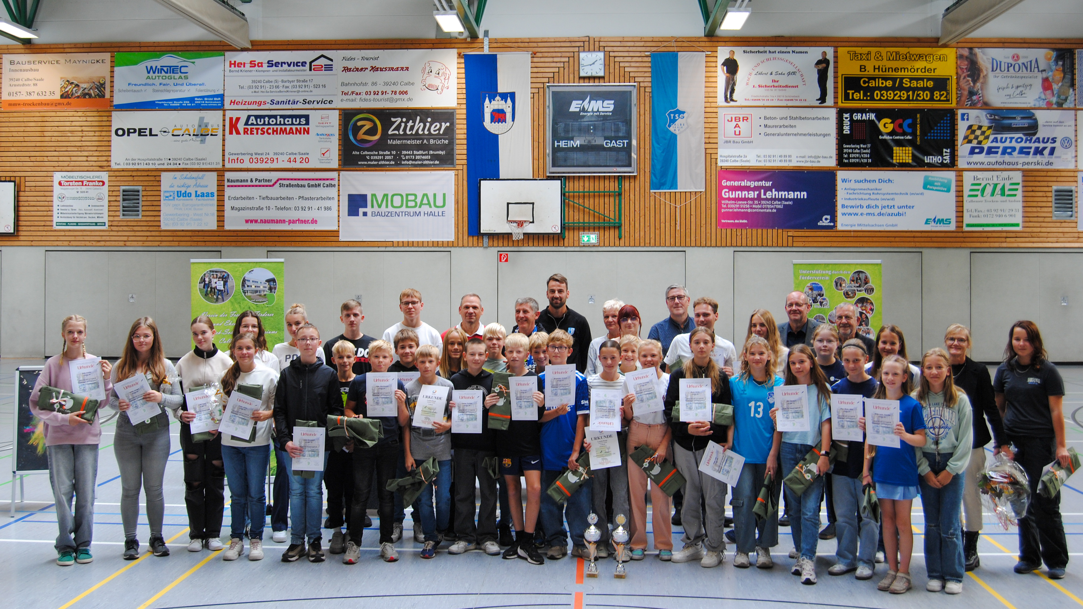 Gruppenfoto Schüler Schillergymnasium