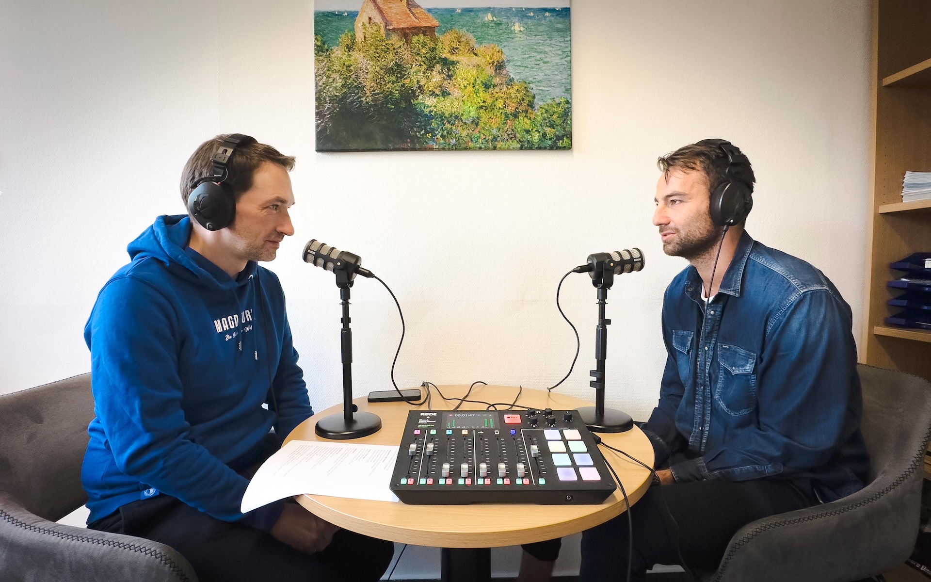 Manuel Holscher(links) und Christian Beck(rechts)