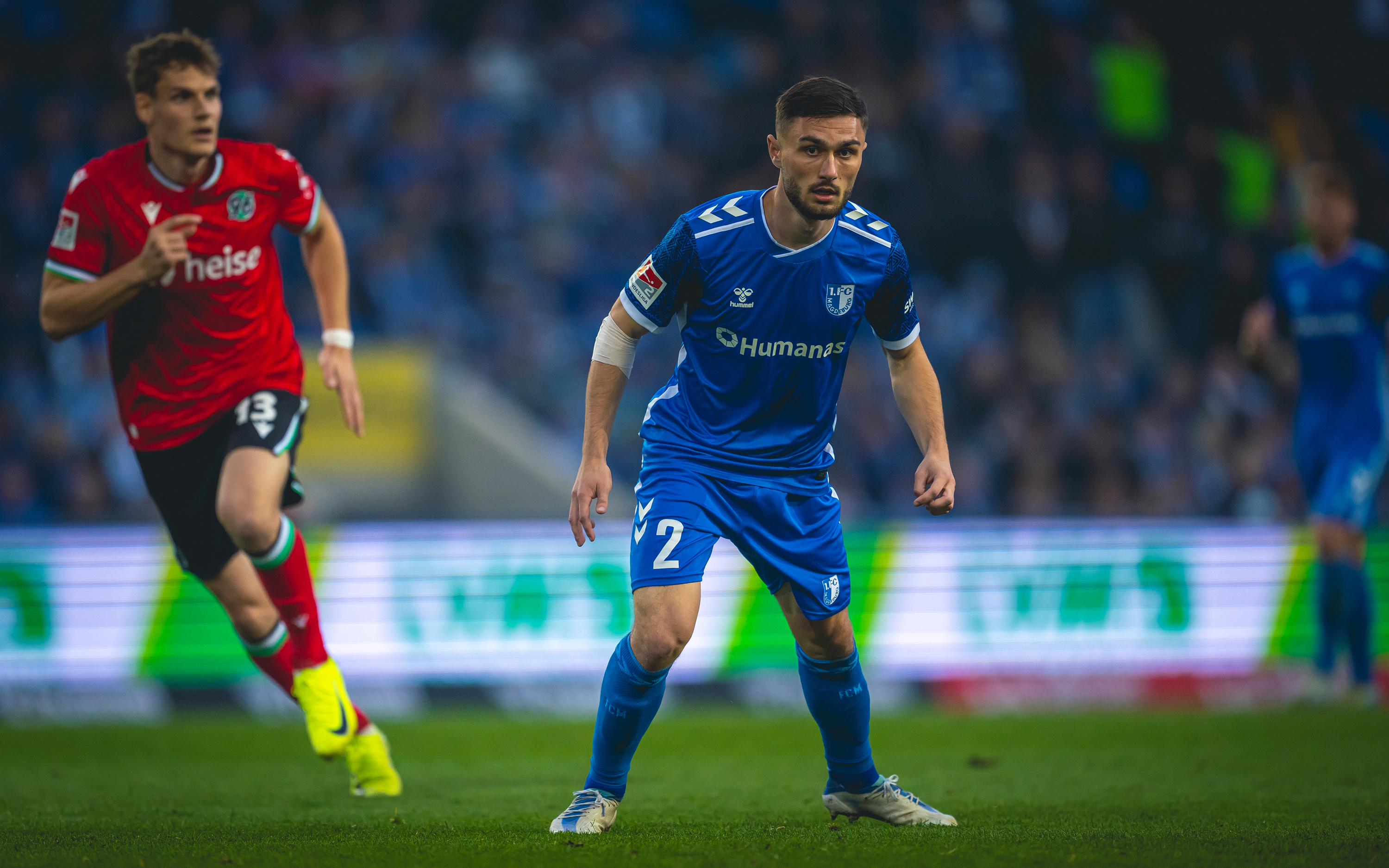 Samuel Loric im Spiel gegen Hannover 96