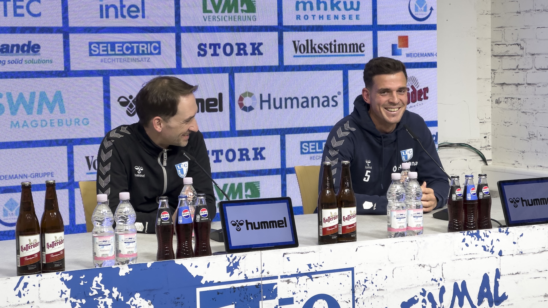 Manuel Holscher (links) und Tobias Müller