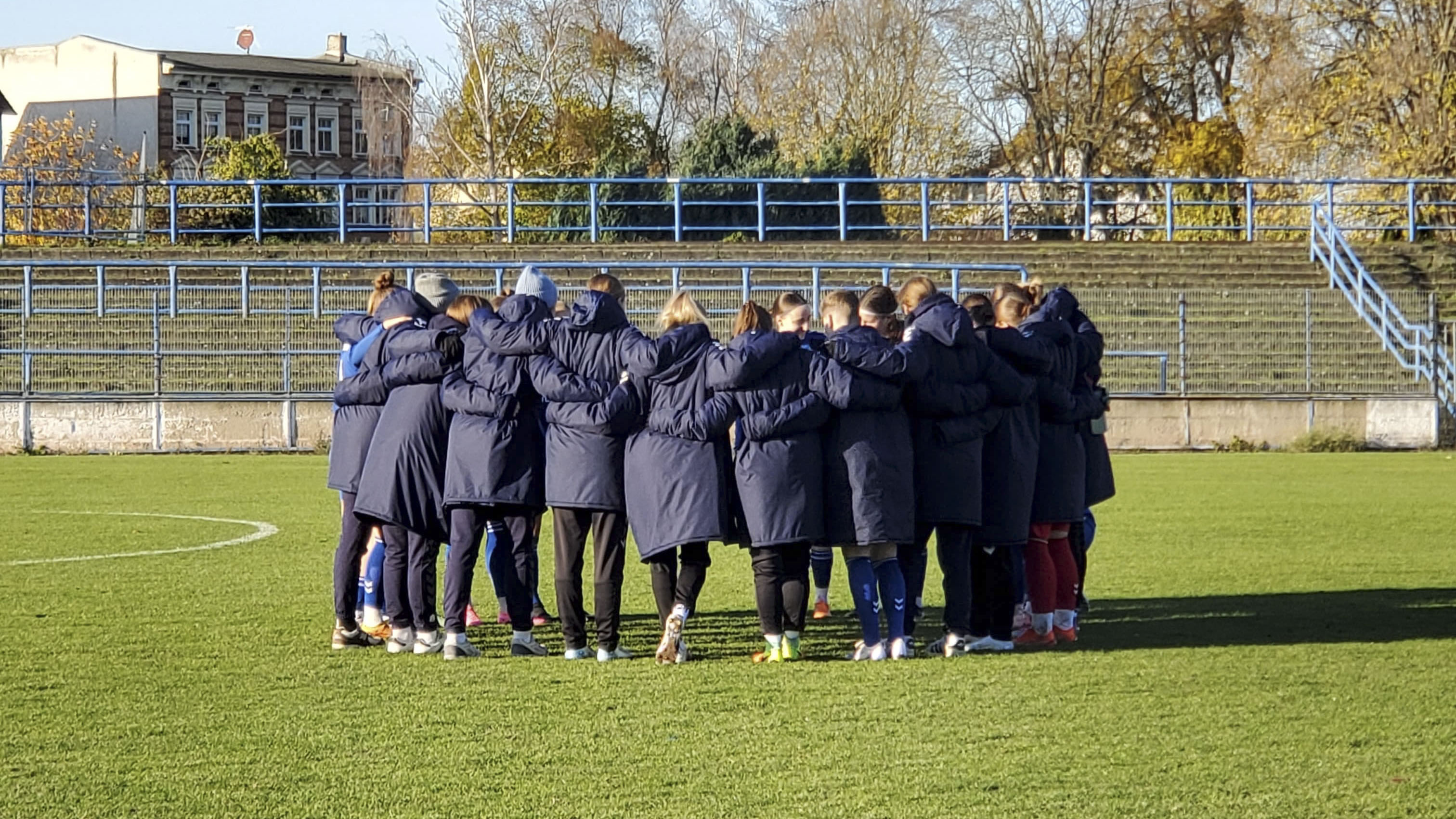 Mannschaftskreis der FCM-Frauen