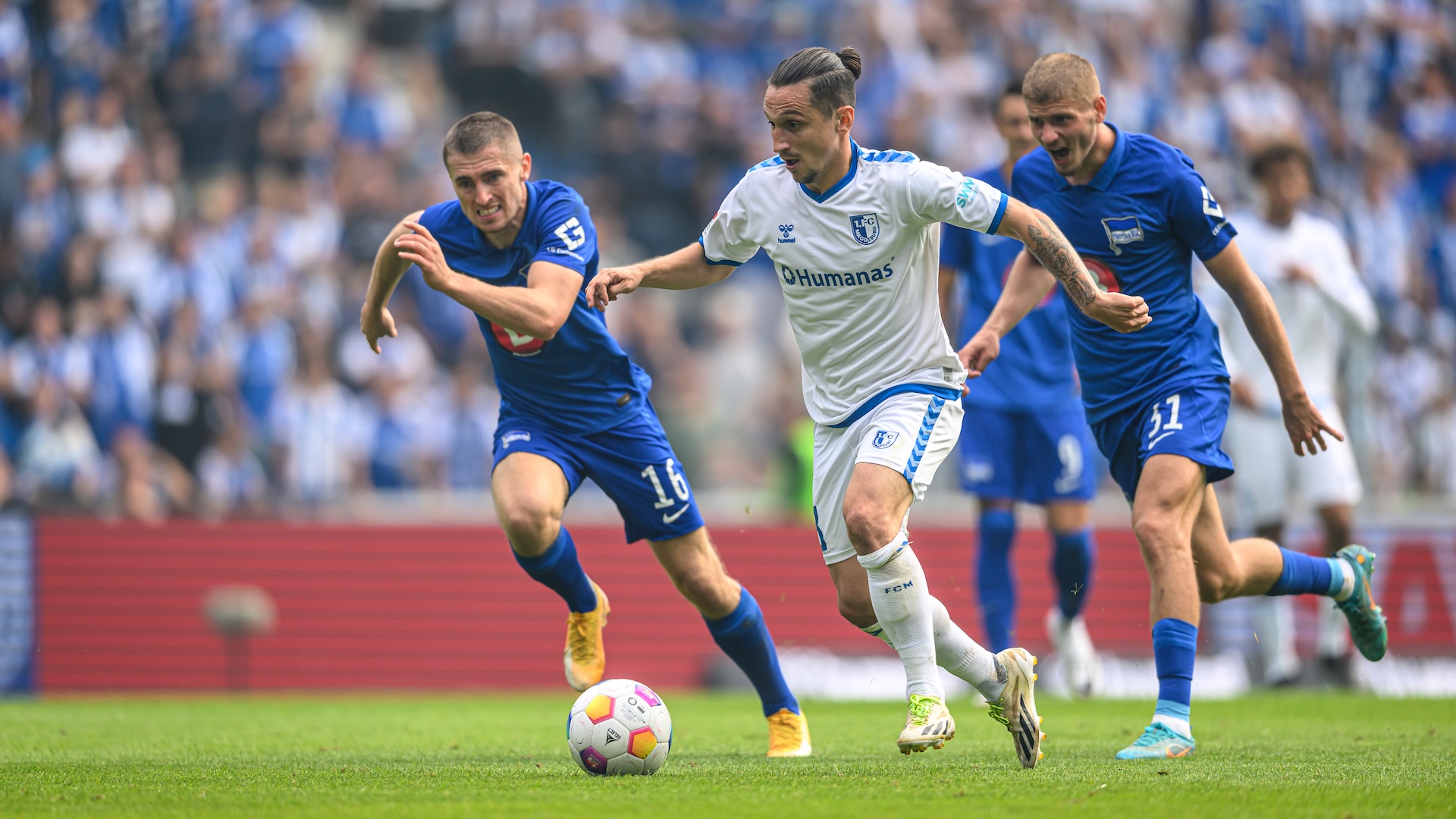 Baris Atik im vergangenen Heimspiel gegen Hertha BSC