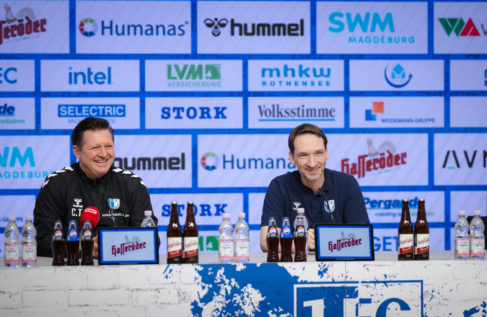 Christian Titz (links) und Manuel Holscher