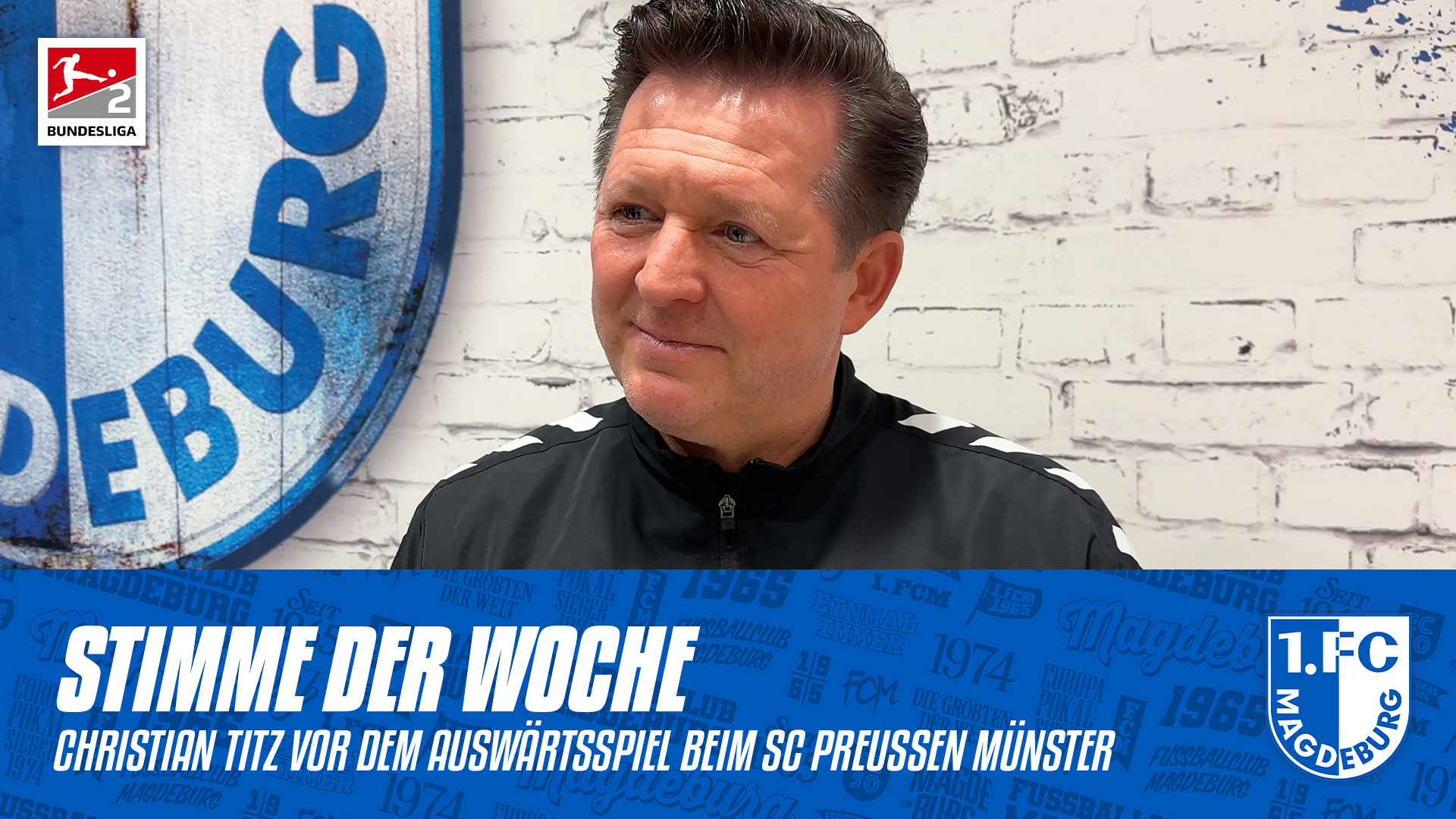 Cheftrainer Christian Titz im Interview