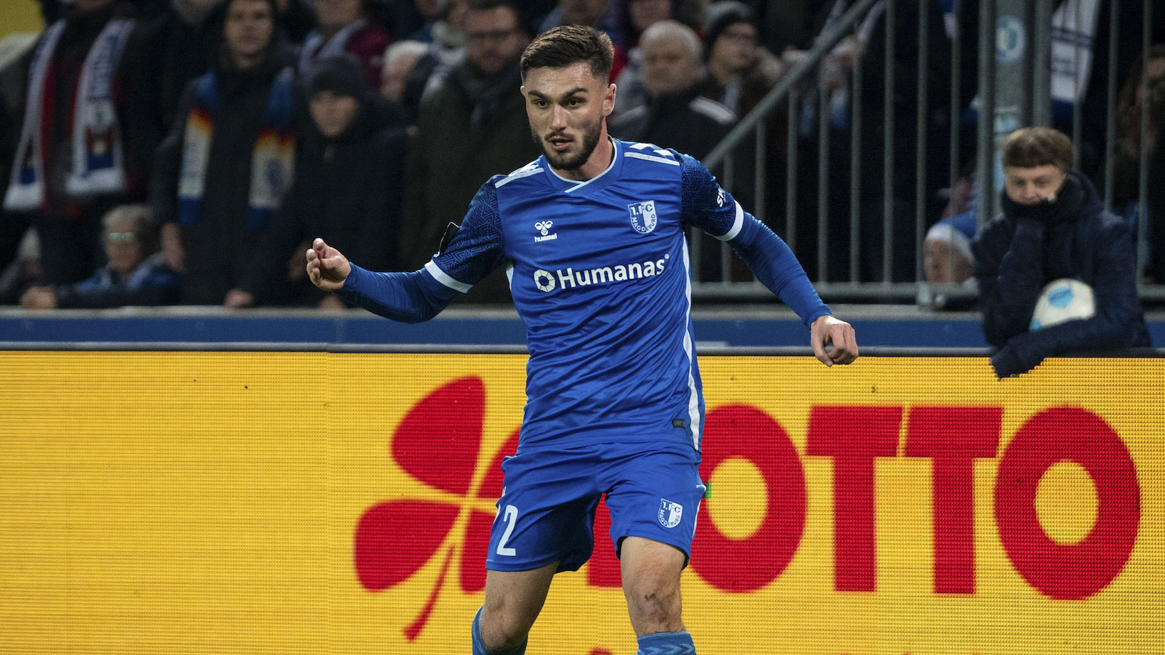 Samuel Loric auf dem Platz.