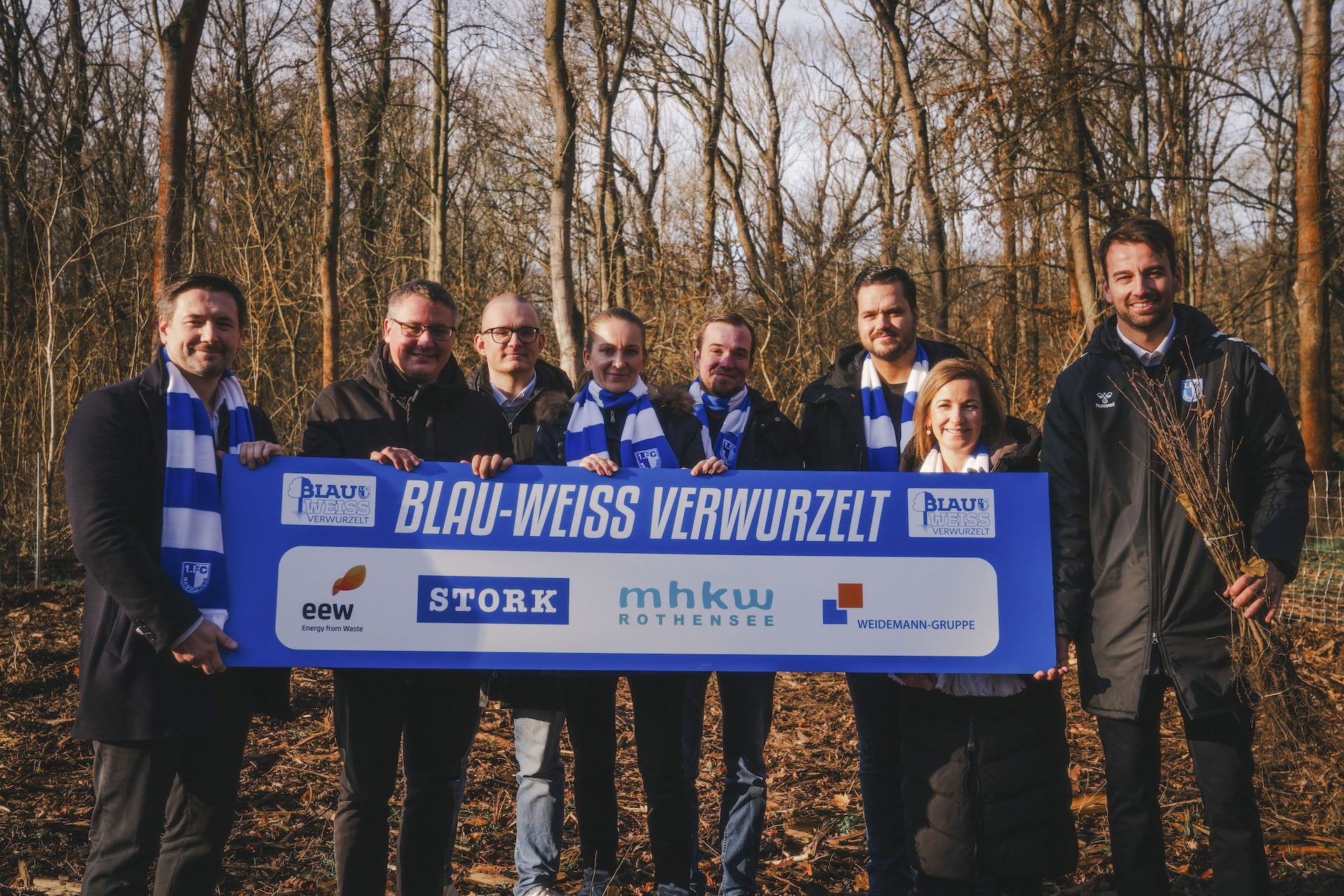 Projektpartner von Blau-Weiss Verwurzelt