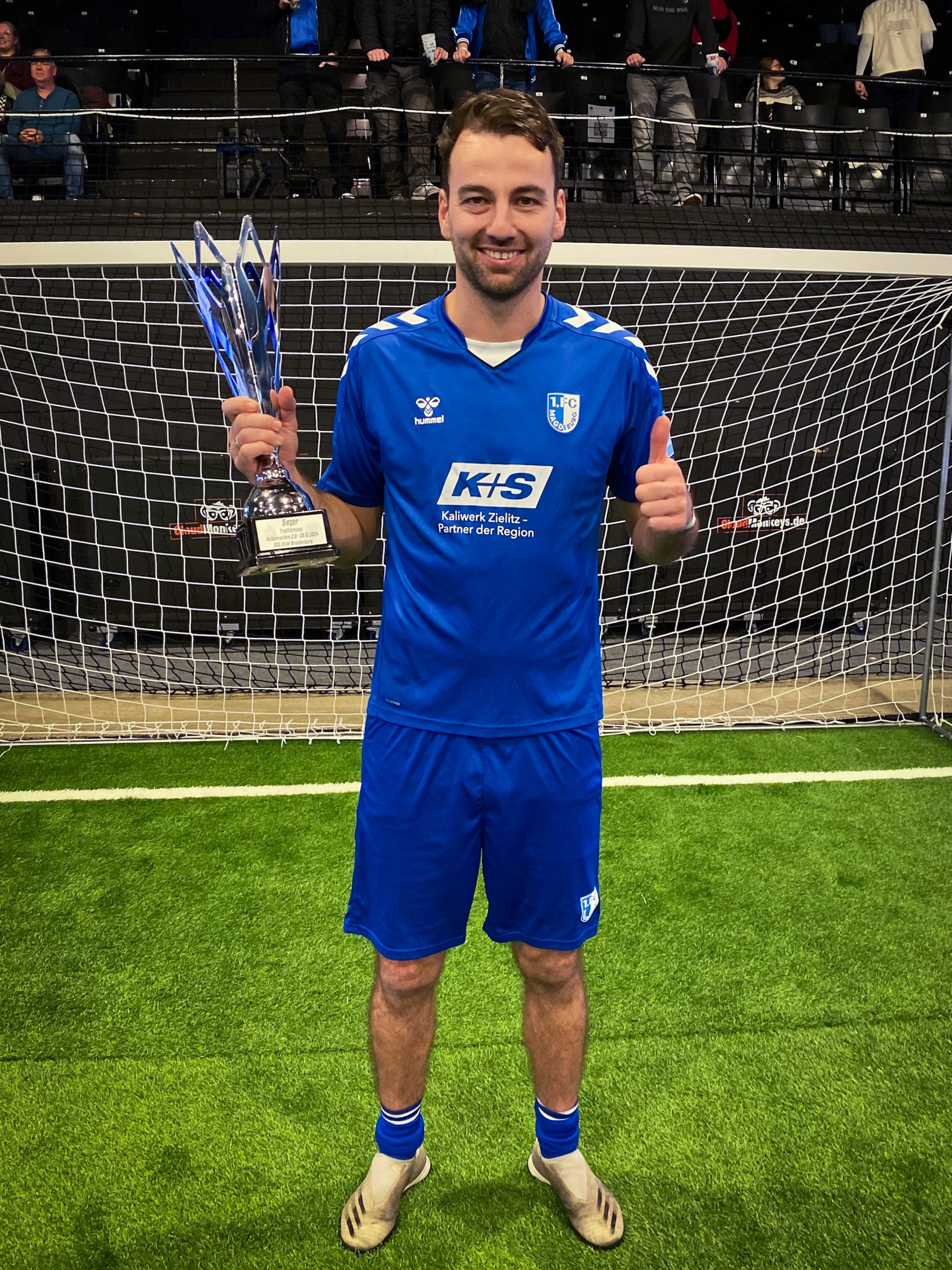 Christian Beck erzielte acht Tore im Turnierverlauf.