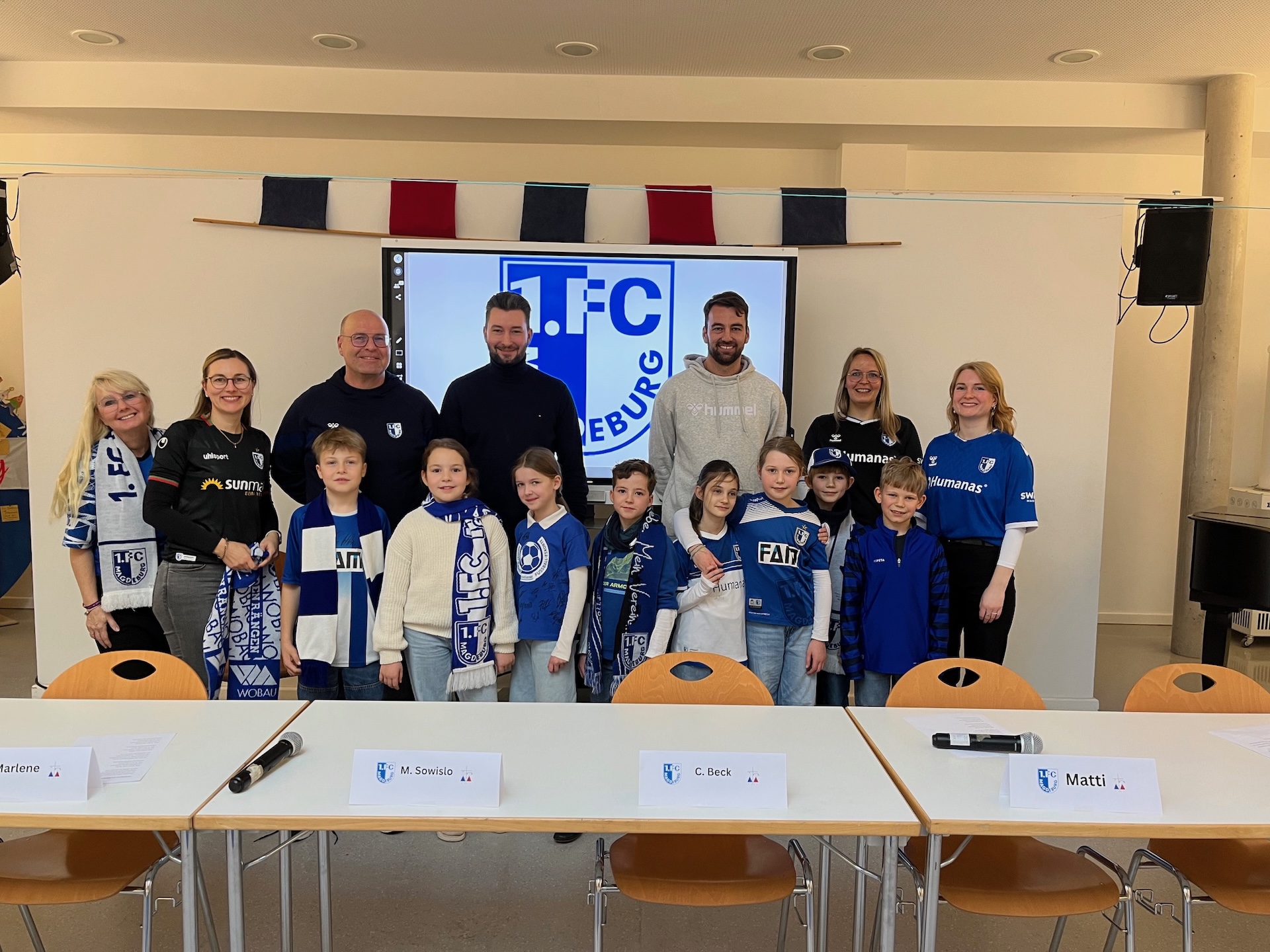 Auftakt des Schulprojekts in der Evangelischen Grundschule