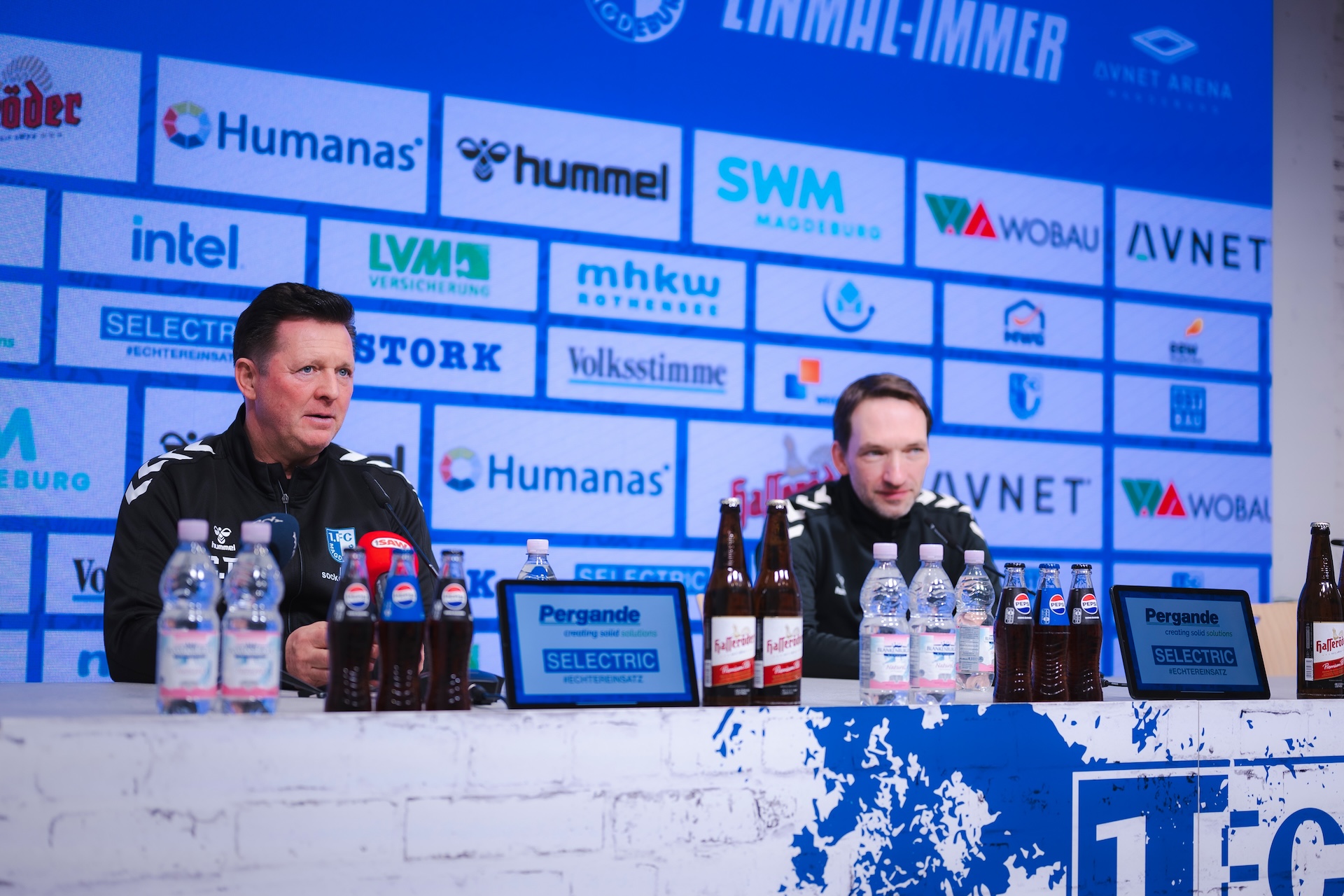 Christian Titz (links) und Manuel Holscher