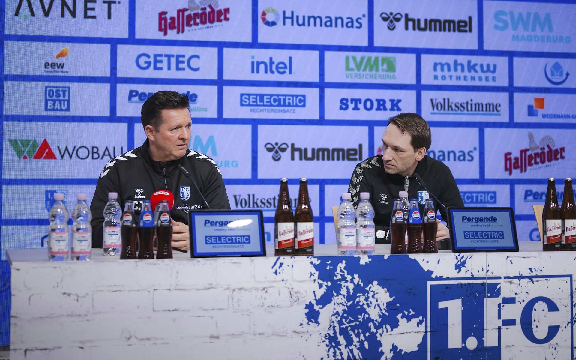 Christian Titz (links) und Manuel Holscher