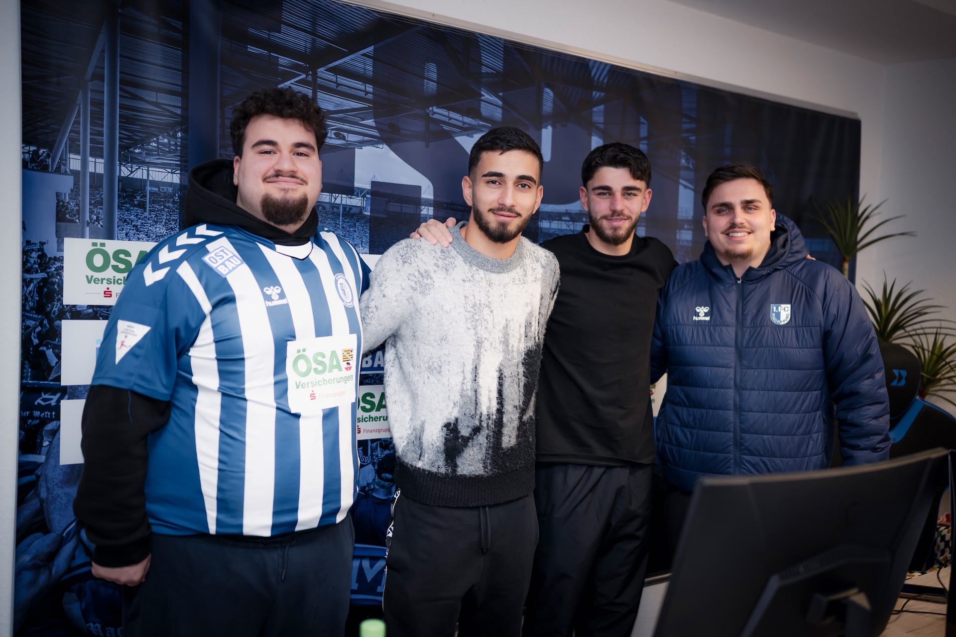 Von links: Onur, Livan Burcu, Abu El-Zein und Ali