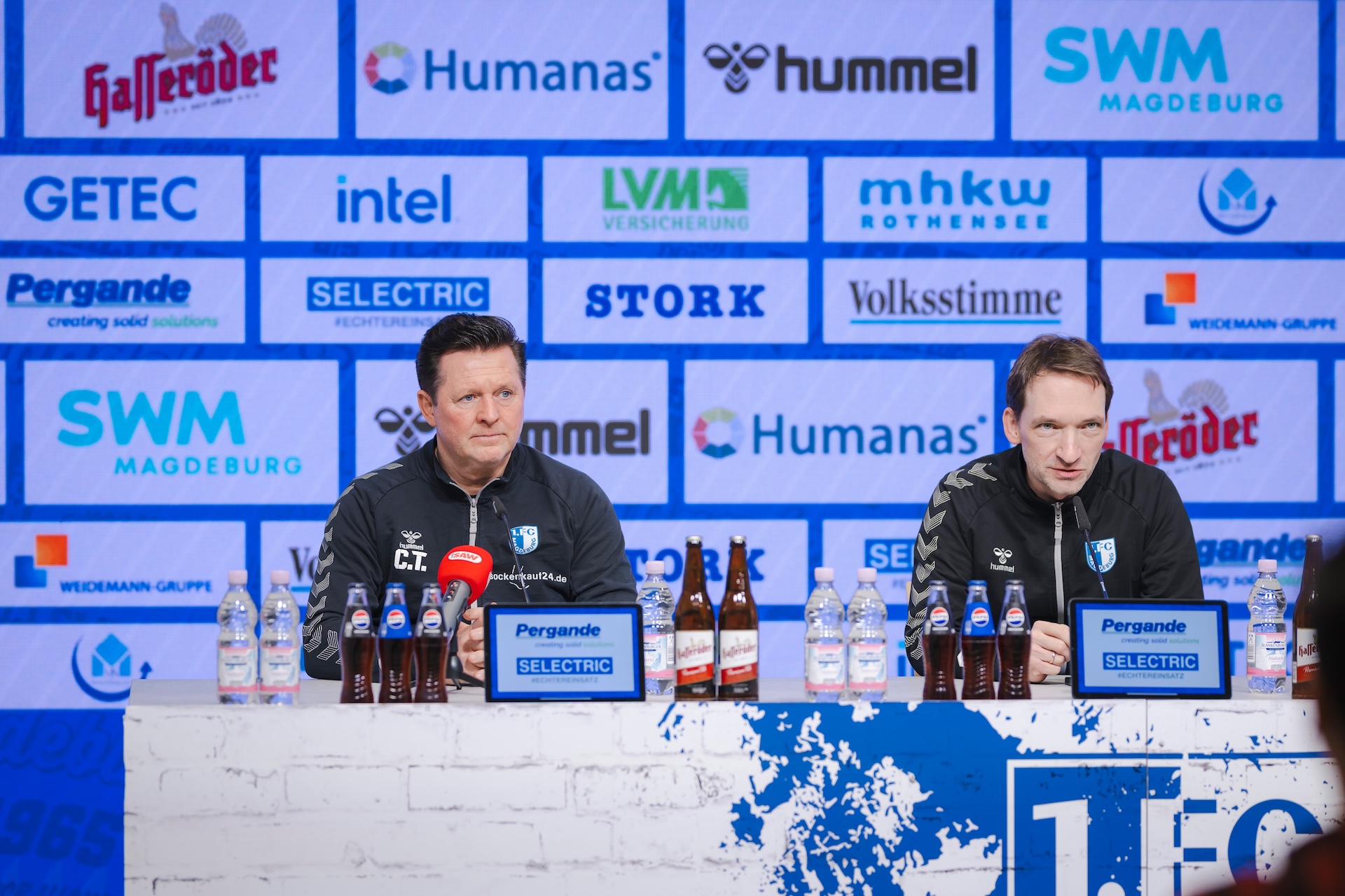 Christian Titz (links) und Manuel Holscher