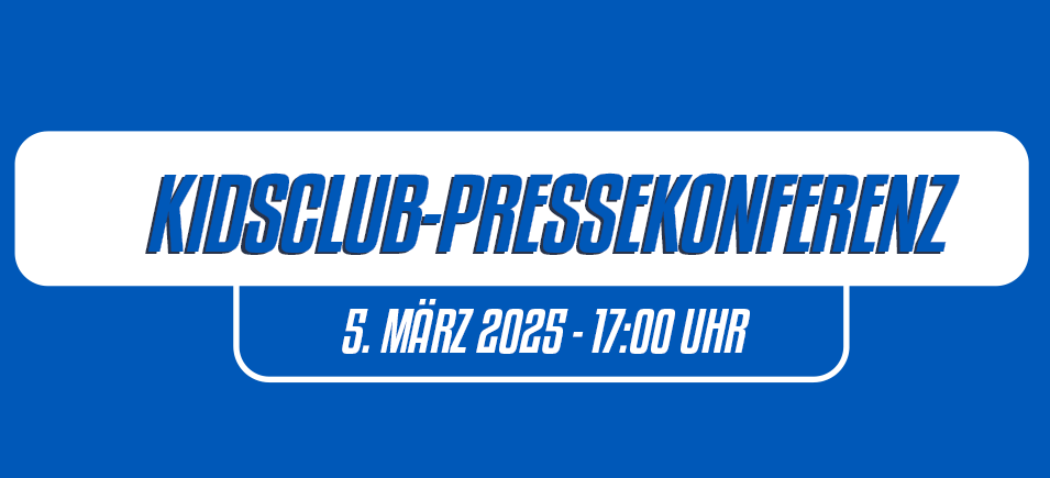 Kids-Club Pressekonferenz