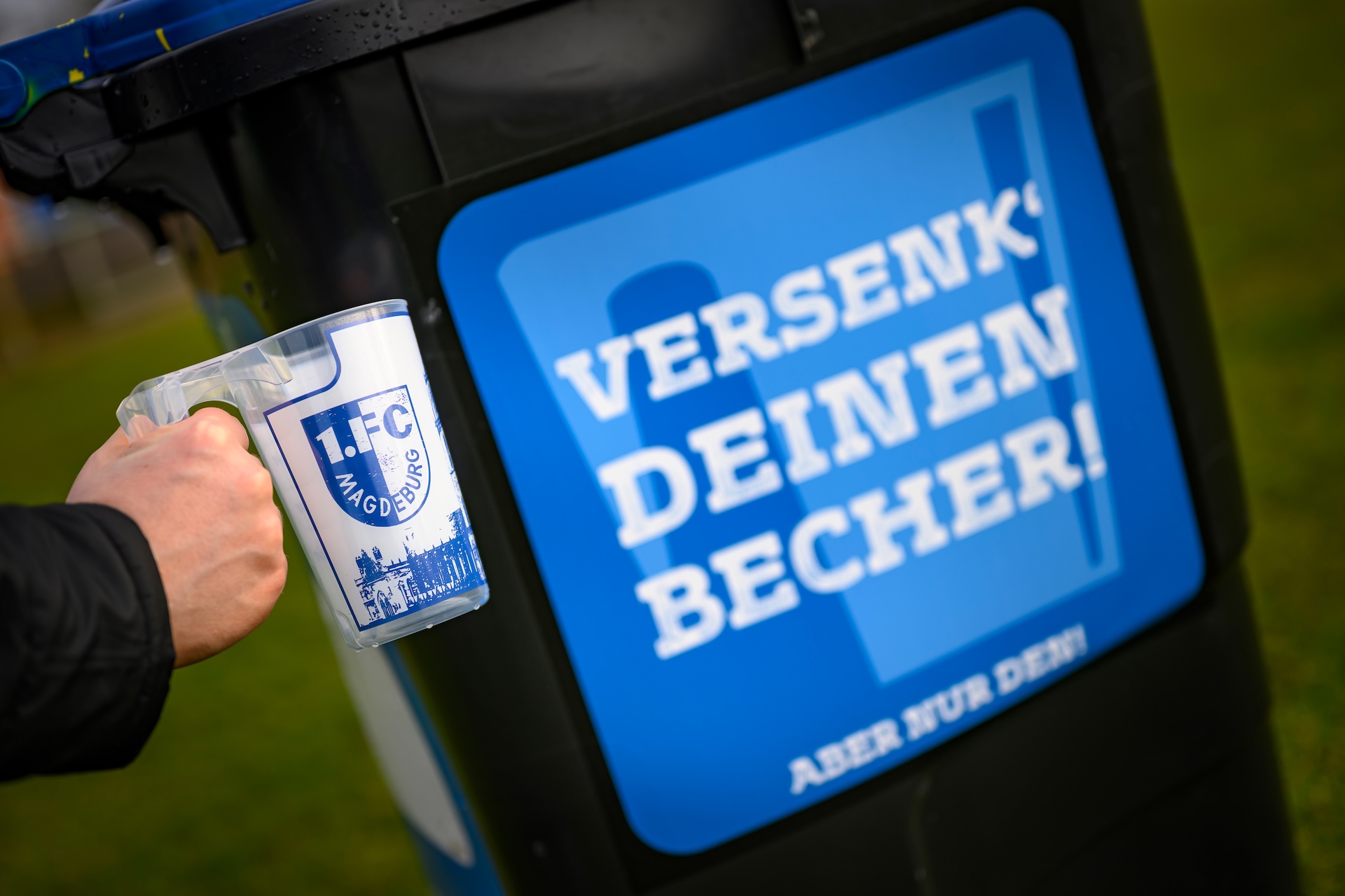 Becherspende am Spieltag