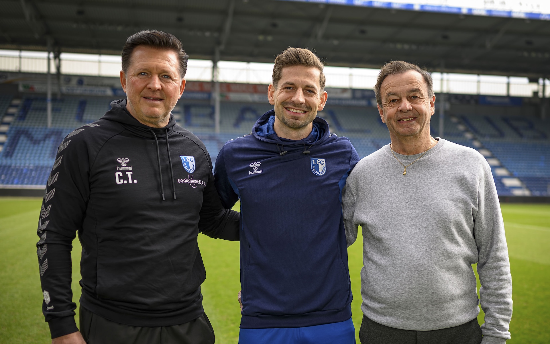 Von links: Christian Titz, Alexander Nollenberger und Otmar Schork