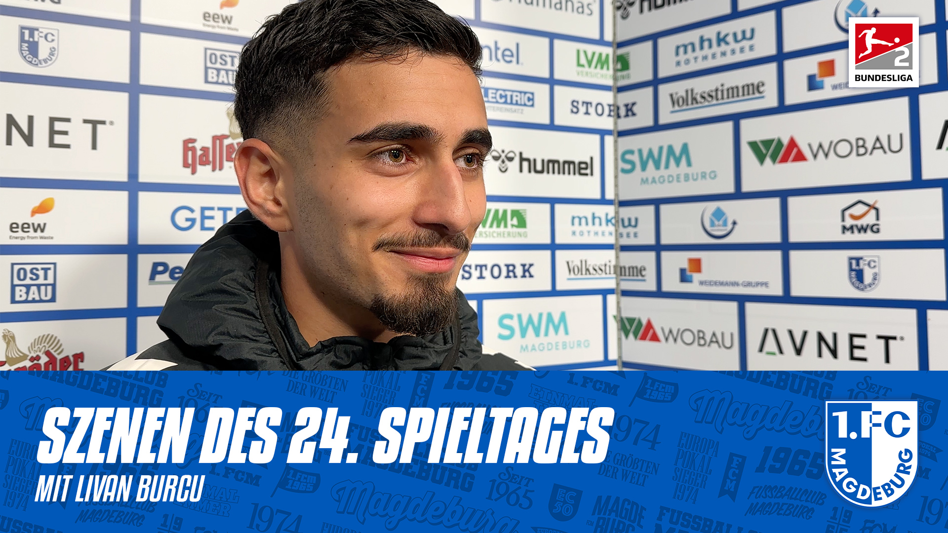 Livan Burcu am Mikrofon von FCM-tv