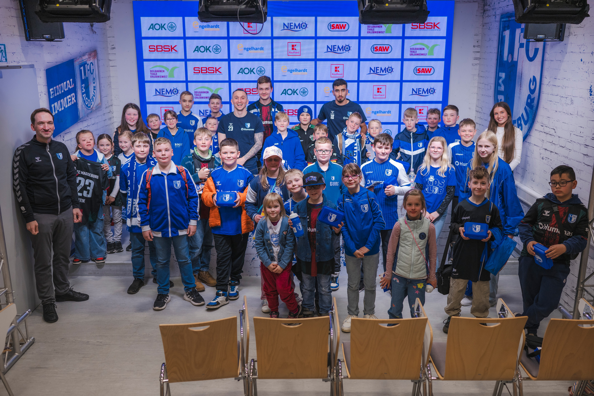 Kids-Club Pressekonferenz