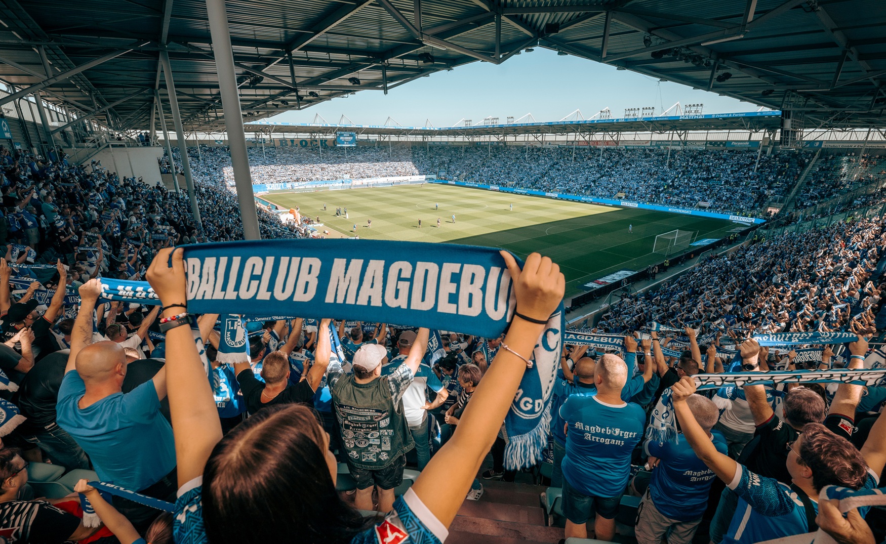 Jubelnde Fans in der Avnet Arena